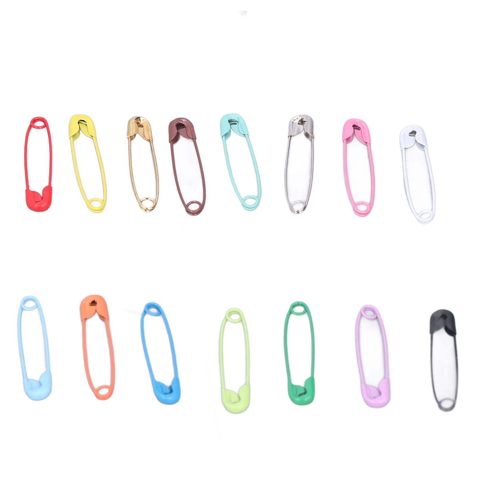 Safety Pins DIY Making Reliable Locking Design Glossy Bright Small Compact view 6