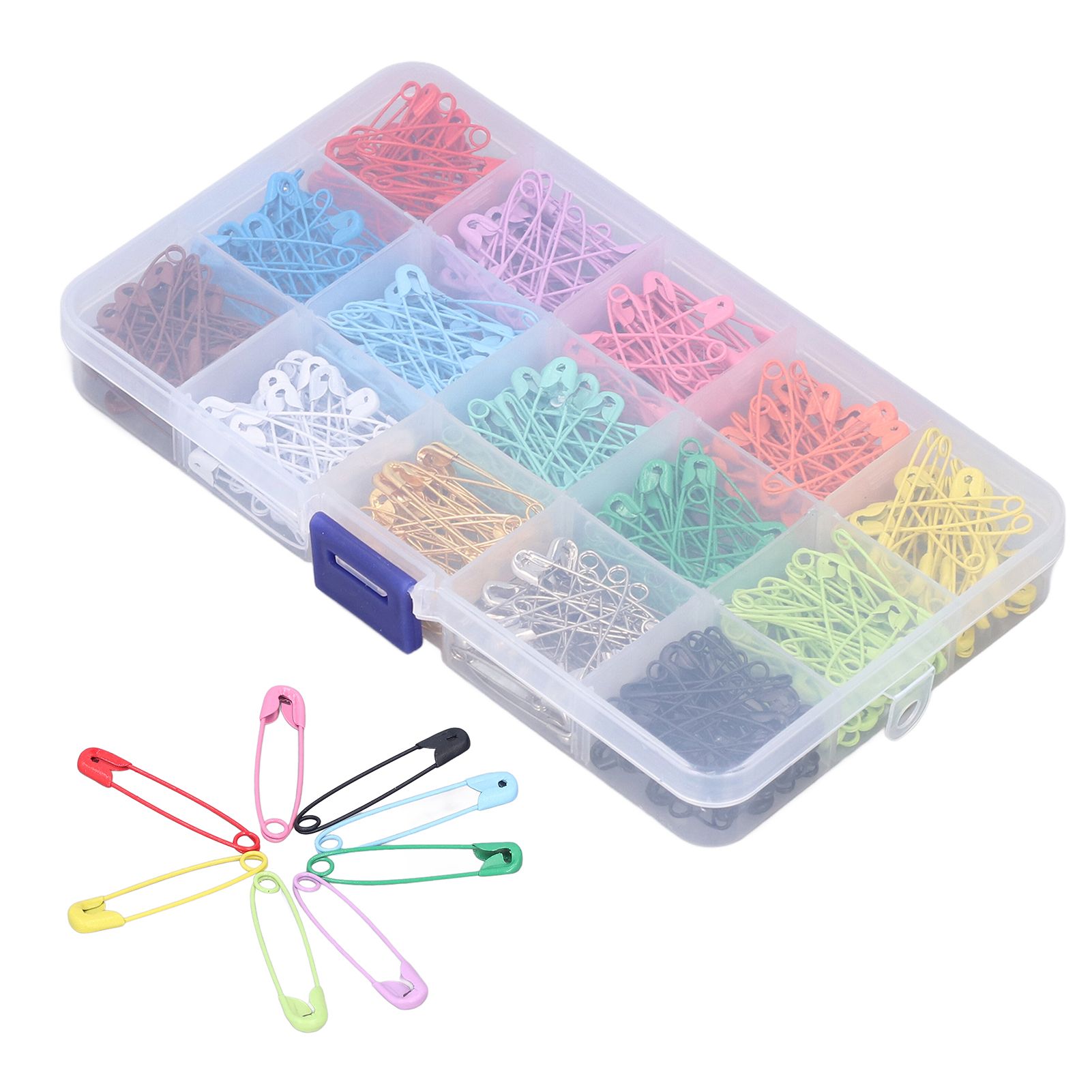 Safety Pins DIY Making Reliable Locking Design Glossy Bright Small Compact view 9