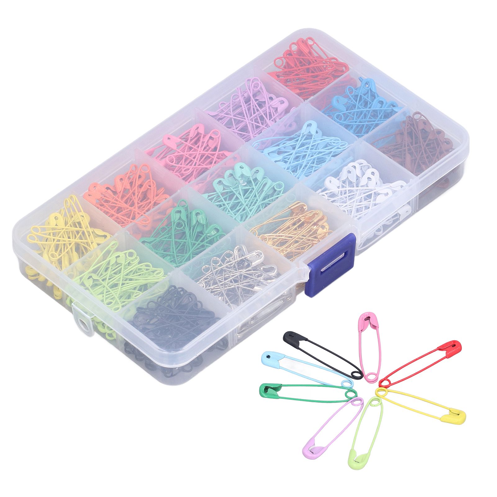 Safety Pins DIY Making Reliable Locking Design Glossy Bright Small Compact view 10