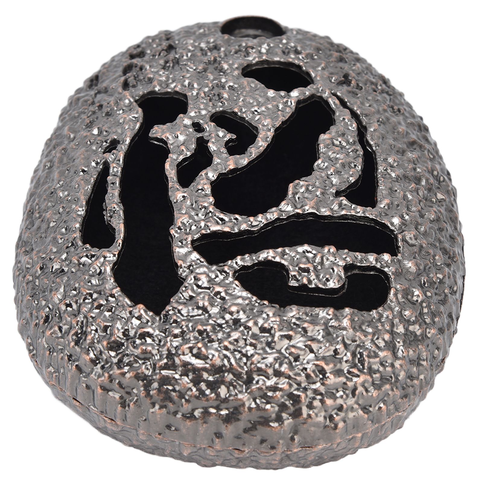 Alloy Backflow Incense Burner Oval Exquisite Vintage Incense Burner for Home view 8