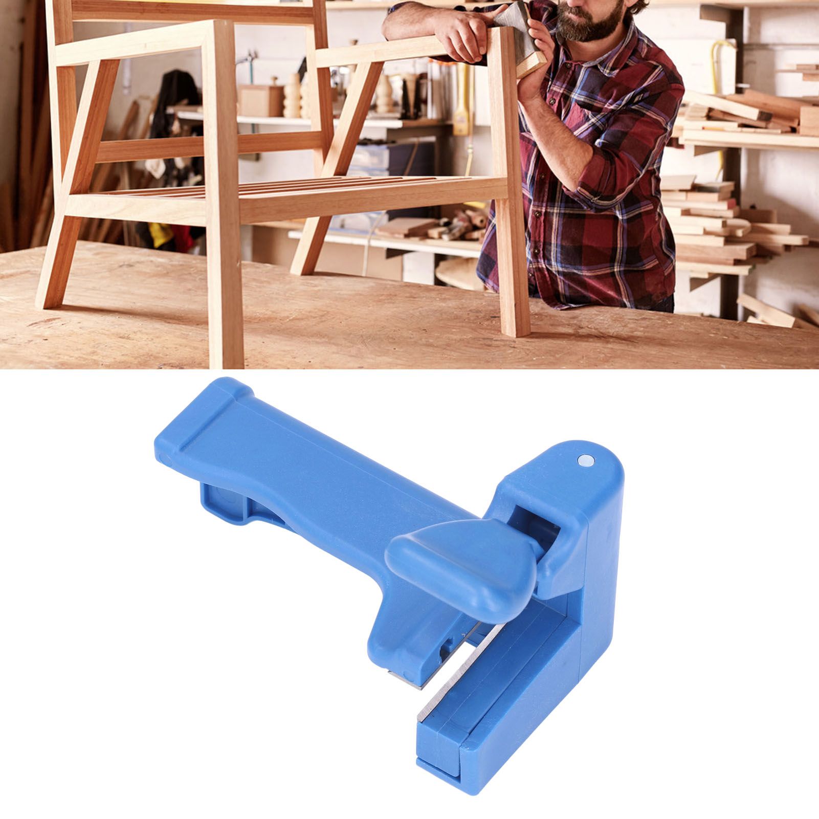 Edge Trimmer Side Tail Trimming Cutter Hand Held Type with Blades for view 12