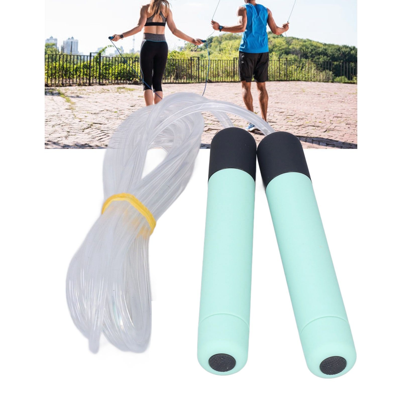 Glowing Skipping Rope LED Light Up Jumping Rope for Exercise Training Weight view 11