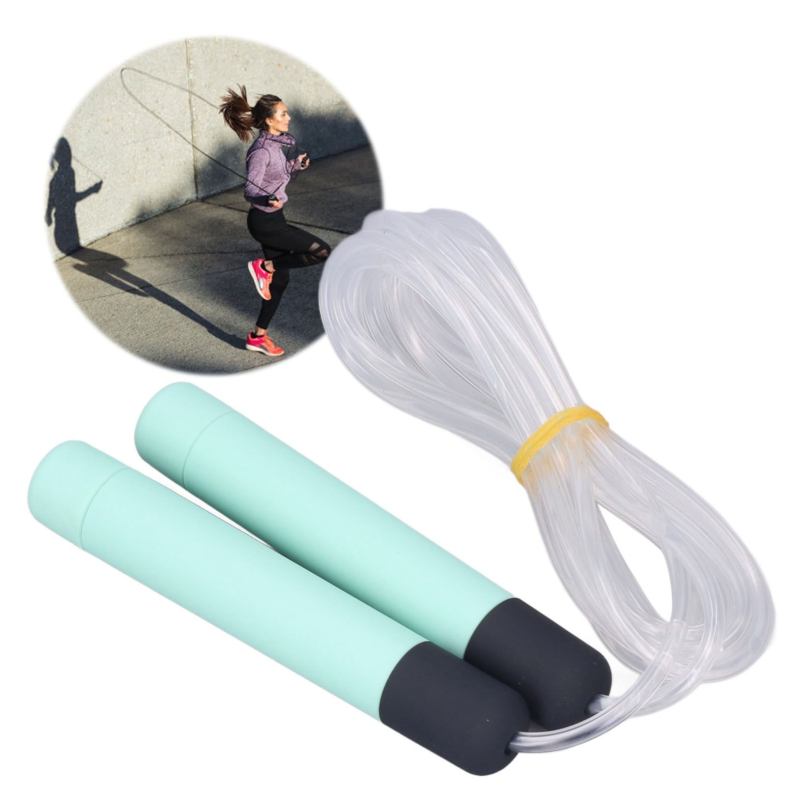 Glowing Skipping Rope LED Light Up Jumping Rope for Exercise Training Weight view 12