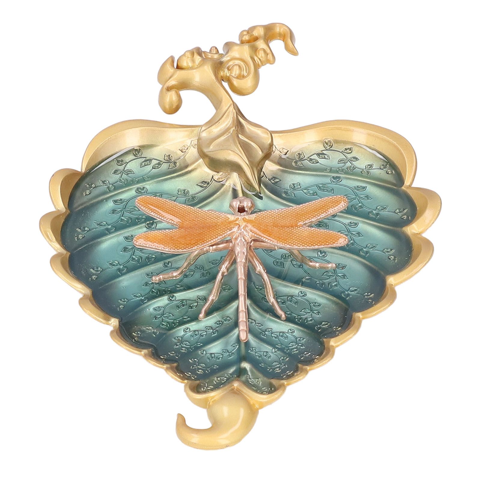 Incense Stick Holder Bodhi Leaf Incense Decorated Plate for Living Room Home view 5
