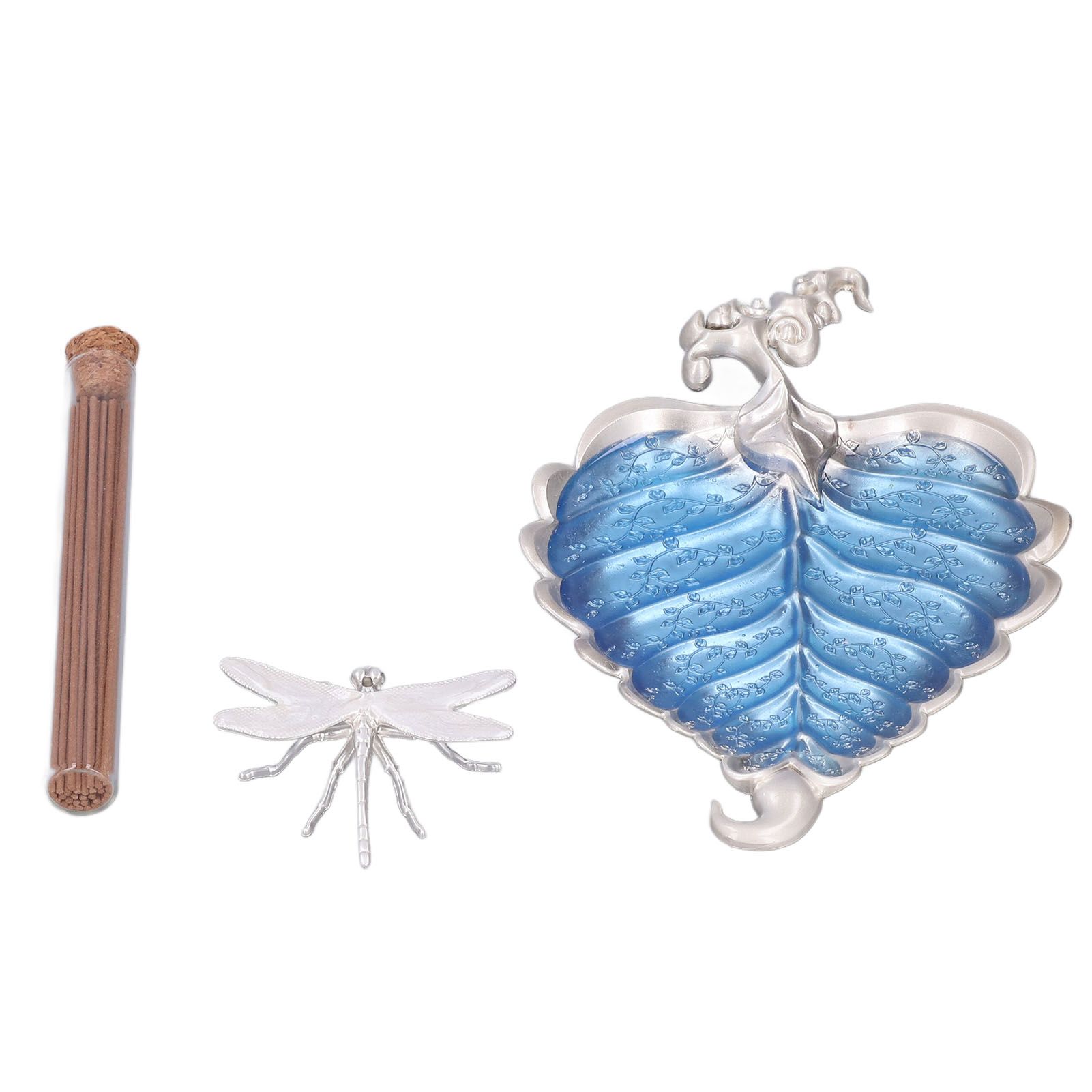 Incense Stick Holder Bodhi Leaf Incense Decorated Plate for Living Room Home view 2