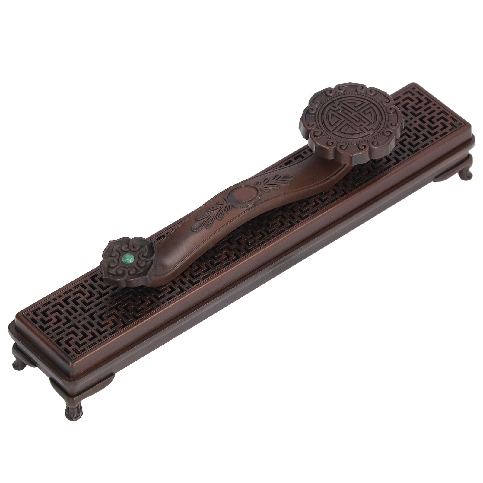 Incense Holder Elegant Appearance Hollow Design Exquisite Workmanship Smoother view 5