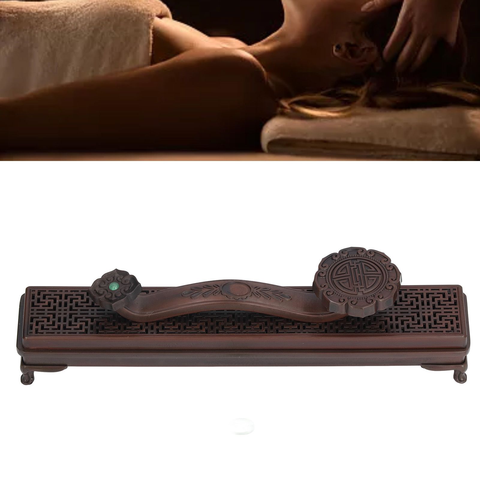 Incense Holder Elegant Appearance Hollow Design Exquisite Workmanship Smoother view 11