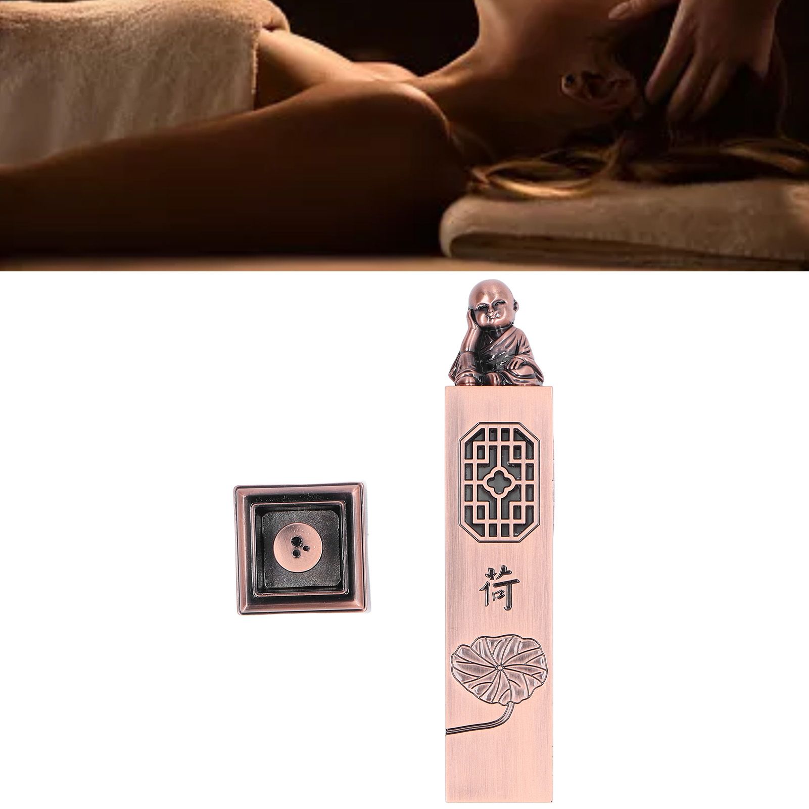 Incense Holder Elegant Appearance Hollow Design Exquisite Workmanship Smoother view 11