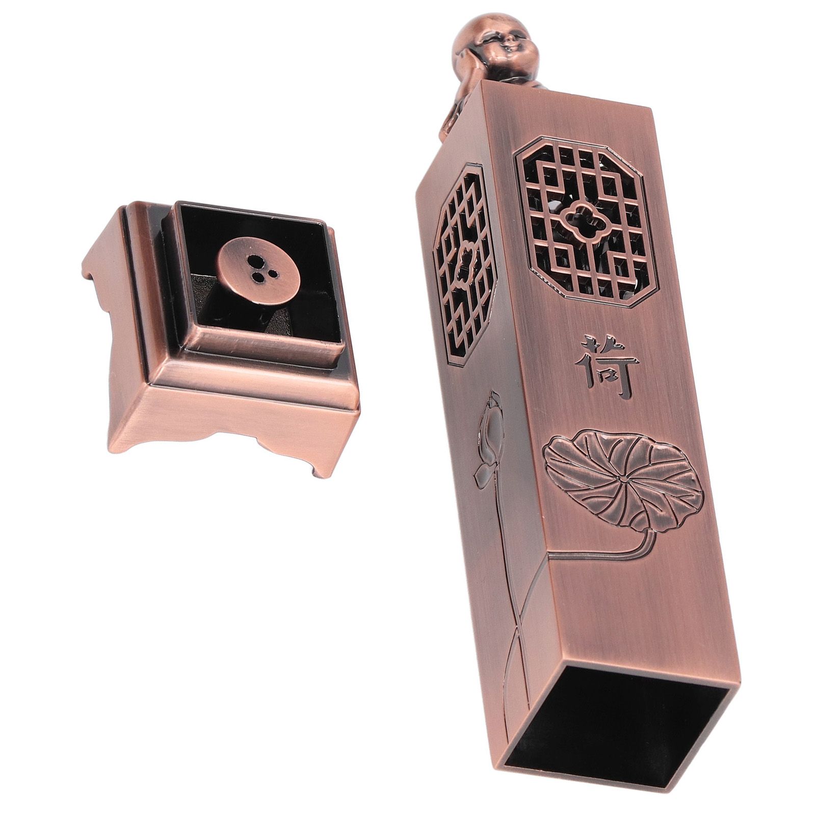 Incense Holder Elegant Appearance Hollow Design Exquisite Workmanship Smoother view 15