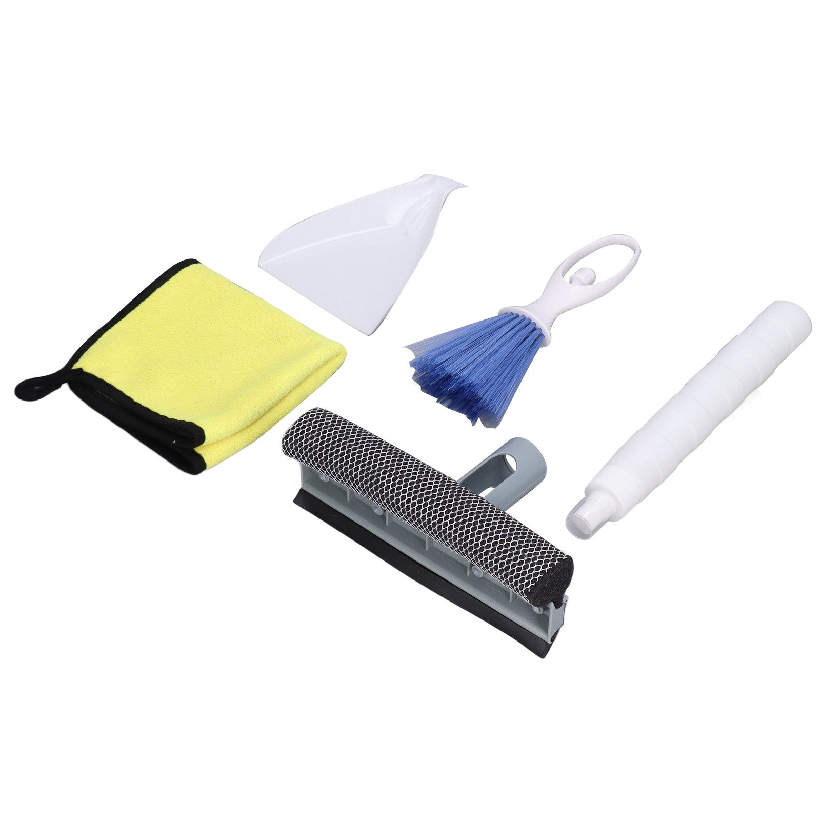 Car Cleaning Kit Multipurpose Portable Automobile Interior Wash Cloth Brush view 2