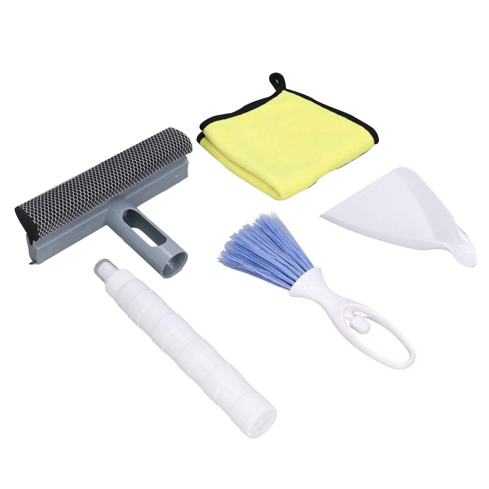 Car Cleaning Kit Multipurpose Portable Automobile Interior Wash Cloth Brush view 7