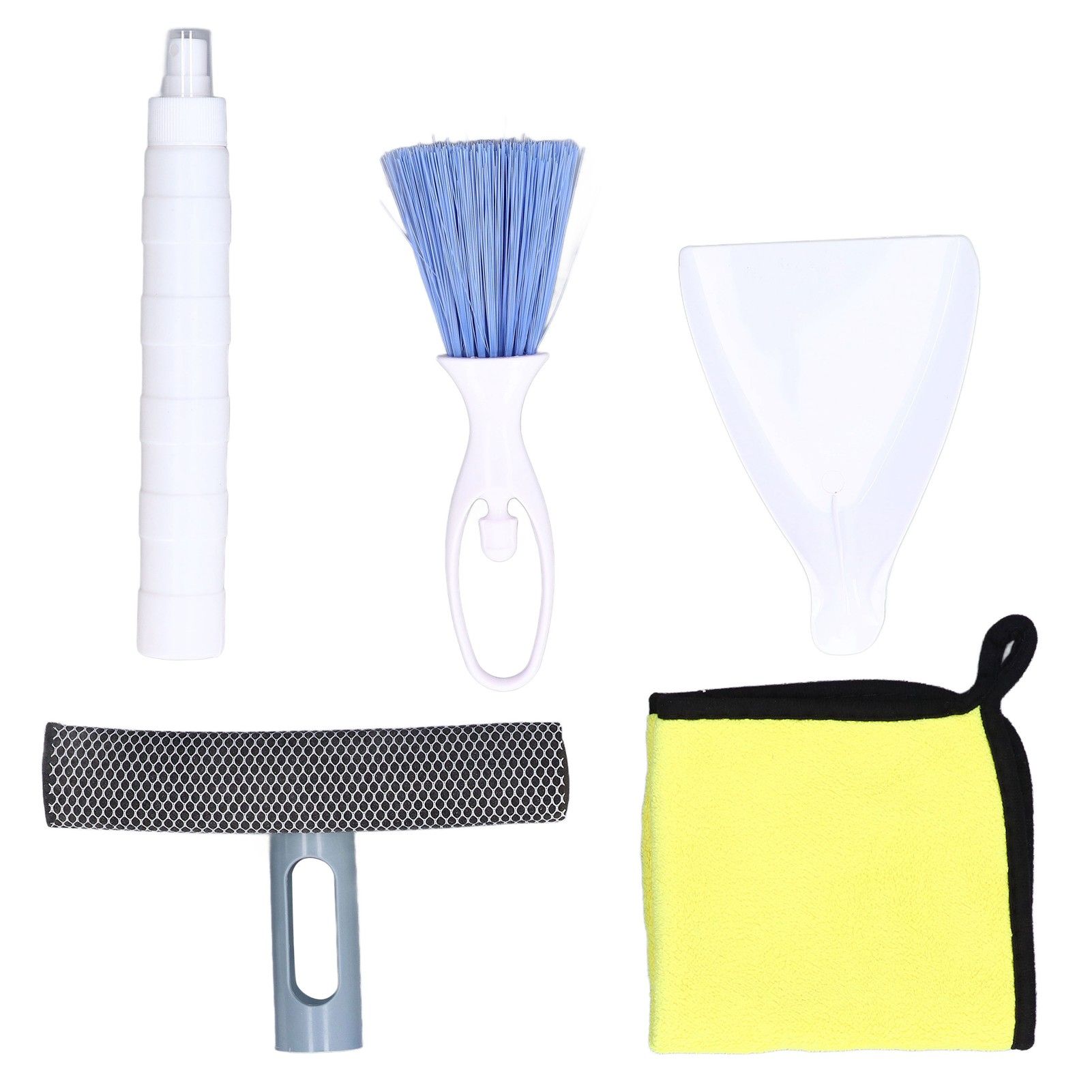 Car Cleaning Kit Multipurpose Portable Automobile Interior Wash Cloth Brush view 9