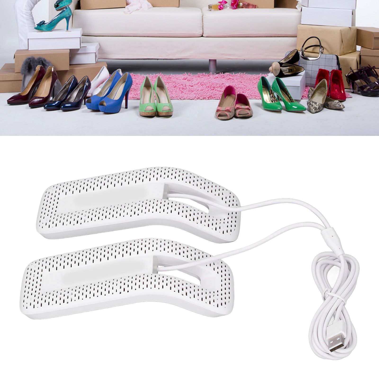Shoe Deodorizer Dryer Portable USB Electric Shoes Dryer for Gloves Socks view 11