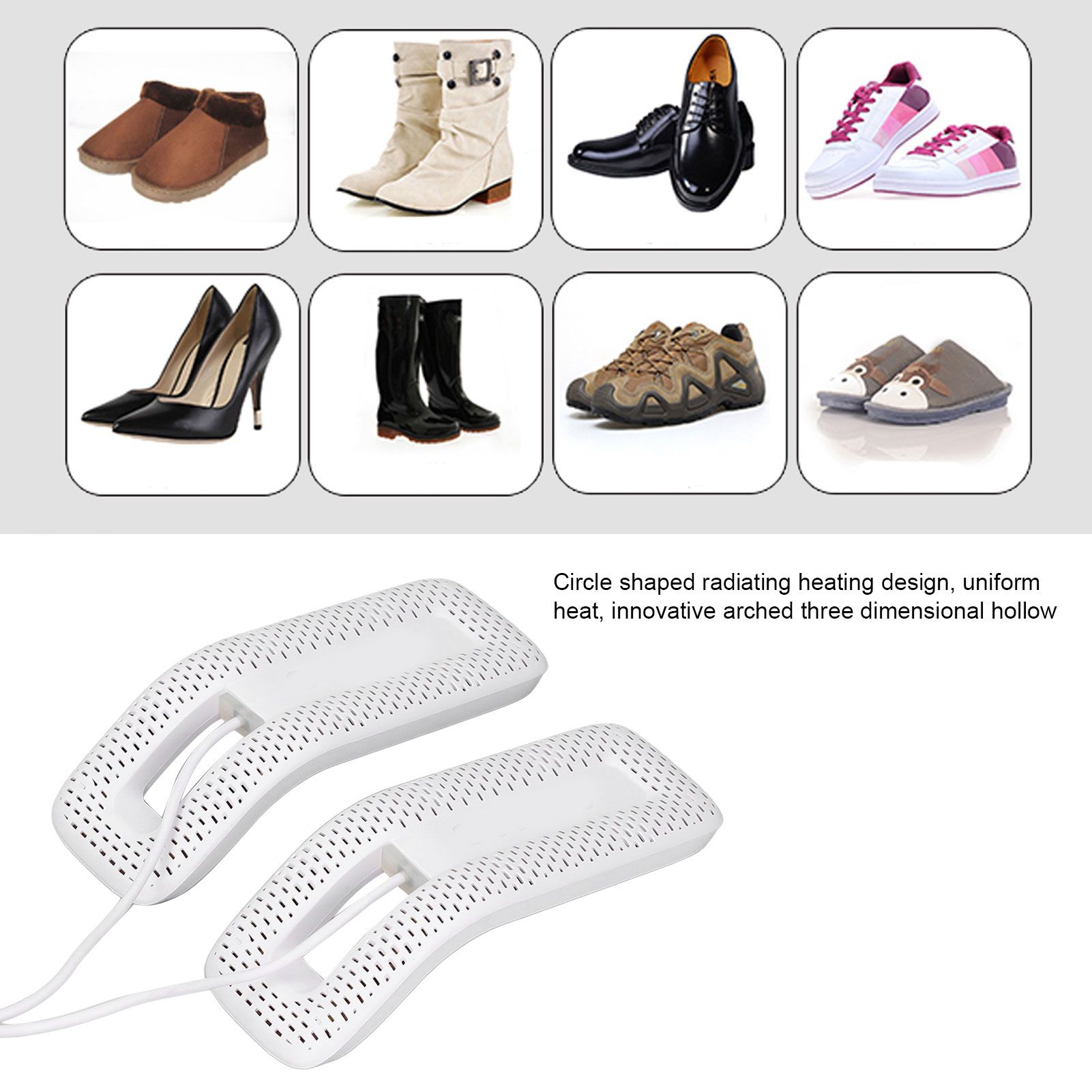 Shoe Deodorizer Dryer Portable USB Electric Shoes Dryer for Gloves Socks view 14