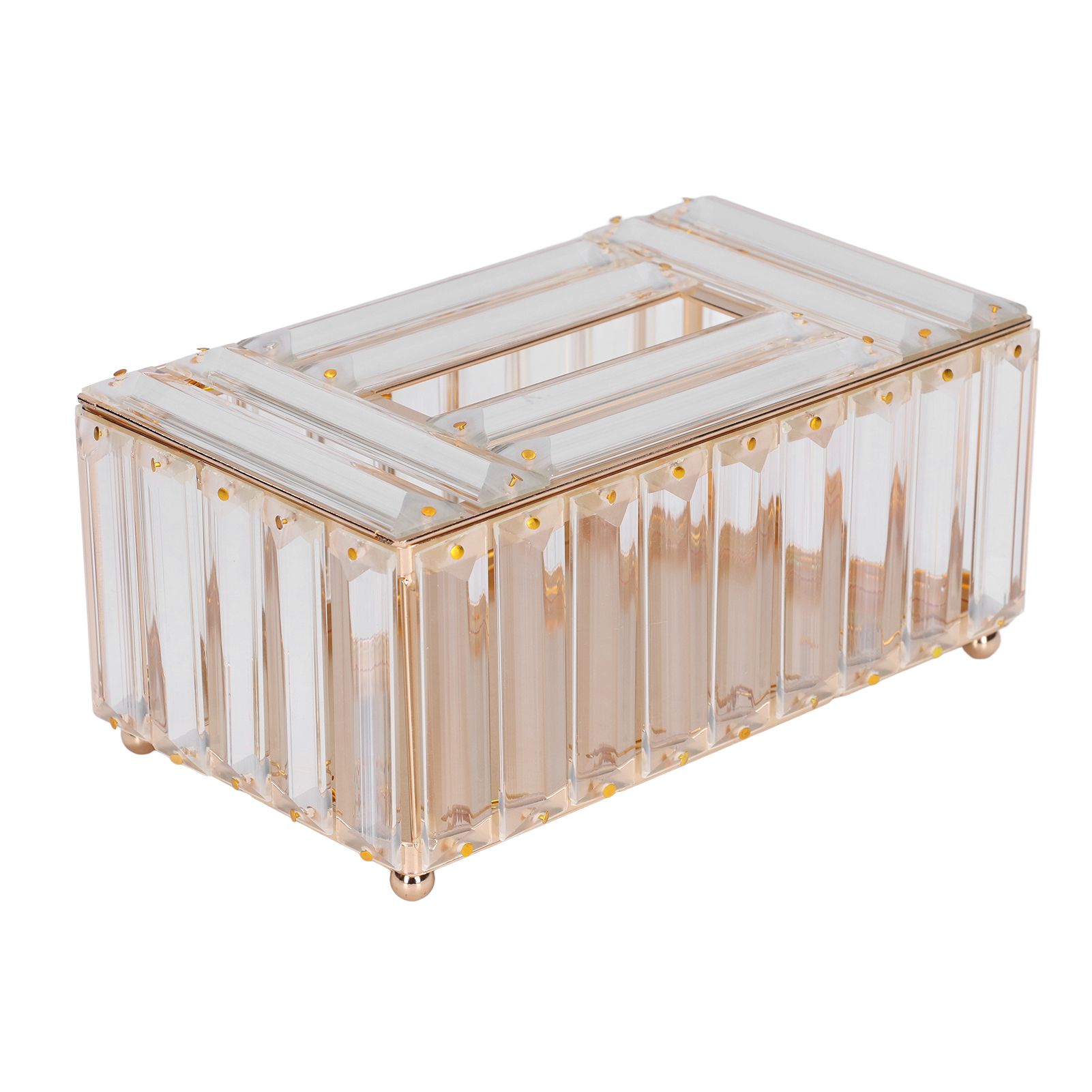 Tissues Box Gold Plating Process Fine Workmanship Simple Fashion Multipurpose