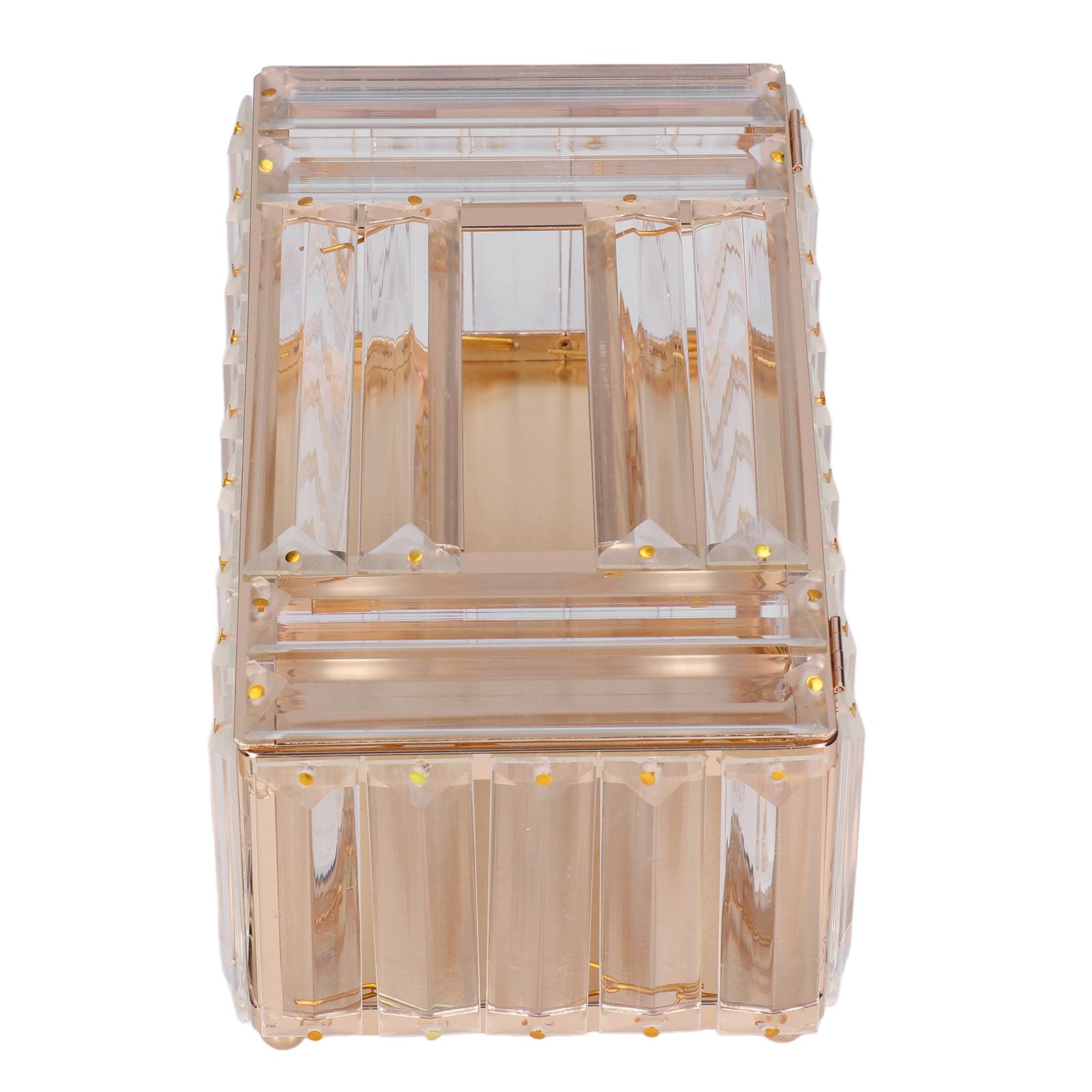 Tissues Box Gold Plating Process Fine Workmanship Simple Fashion Multipurpose view 9