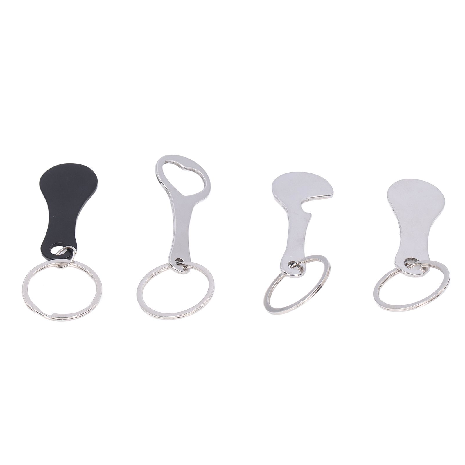 Aluminum Alloy Shopping Trolley Keychain Portable Alternative Shopping Trolley view 10