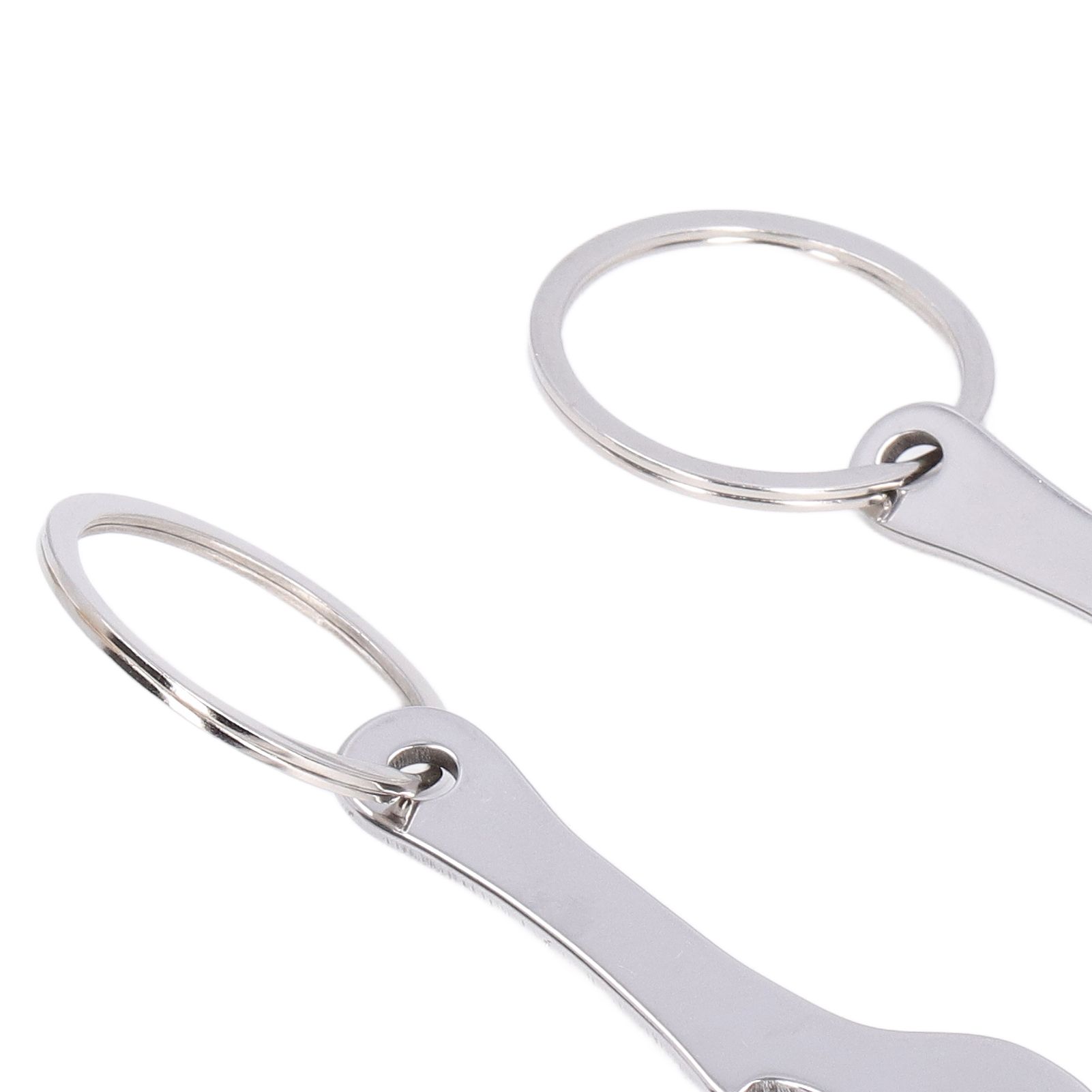 Aluminum Alloy Shopping Trolley Keychain Portable Alternative Shopping Trolley view 14