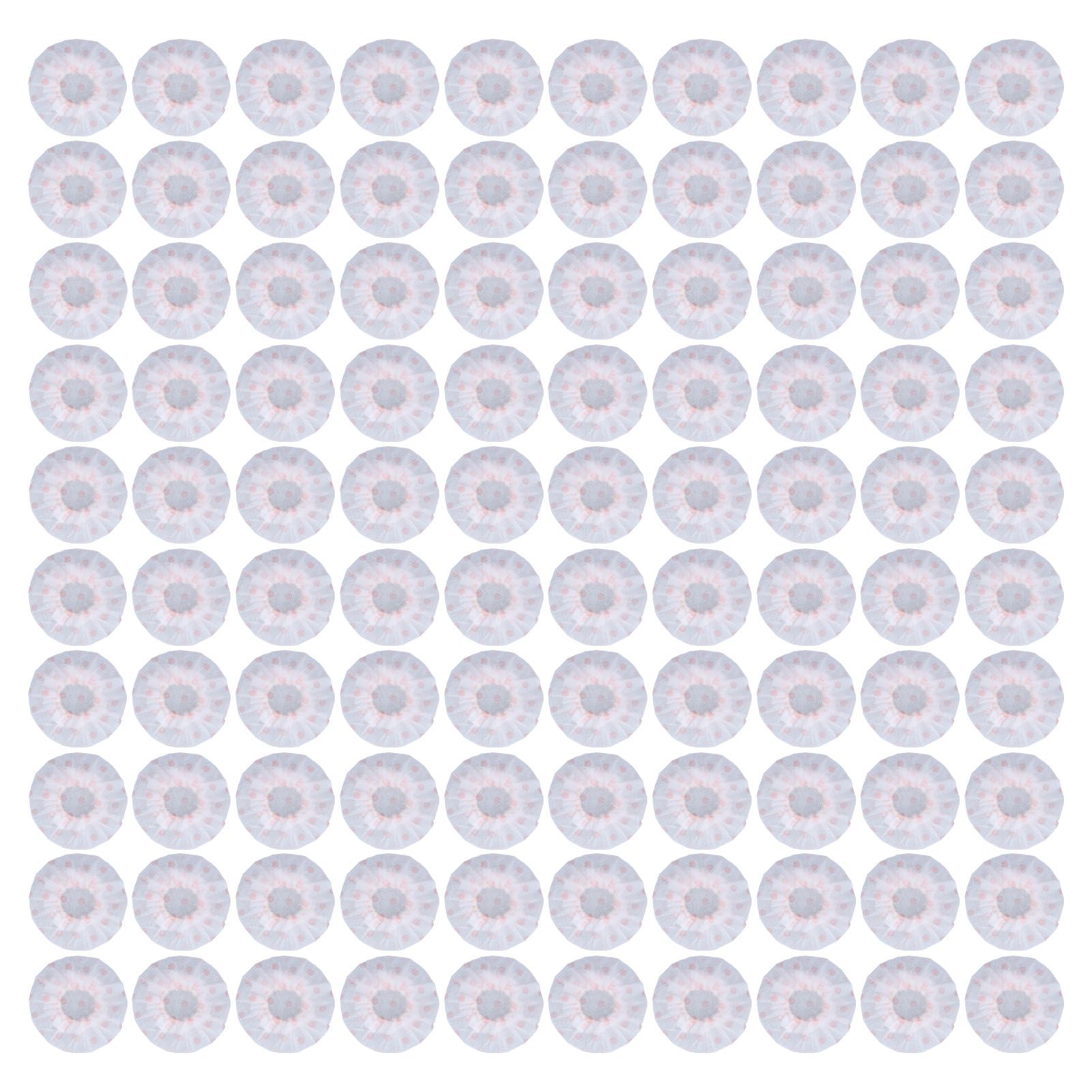 100Pcs Microphone Cover Dust Sweat Resistant Disposable Excellent Elasticity