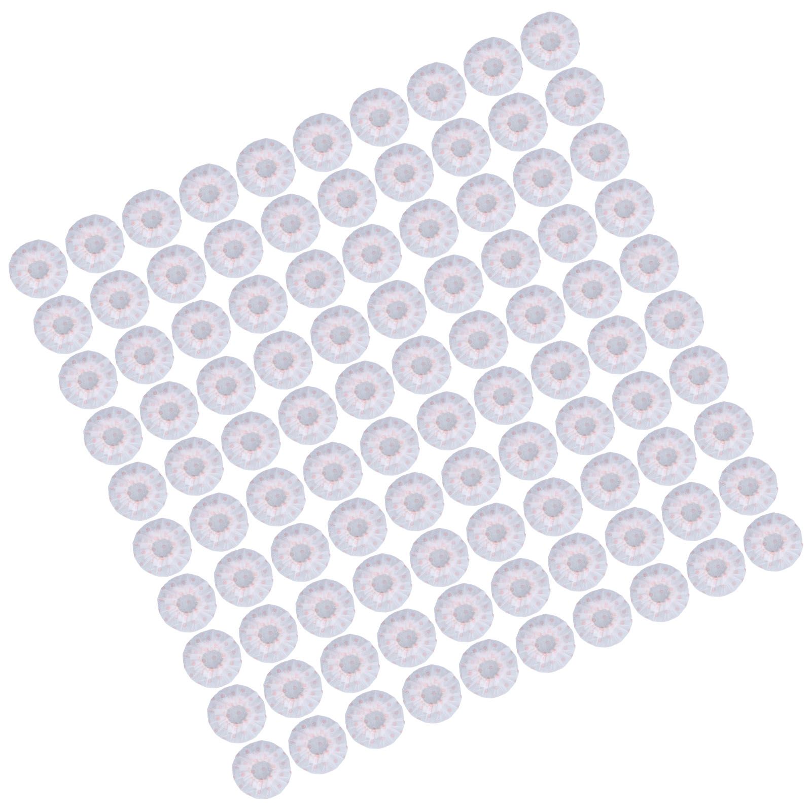100Pcs Microphone Cover Dust Sweat Resistant Disposable Excellent Elasticity view 2