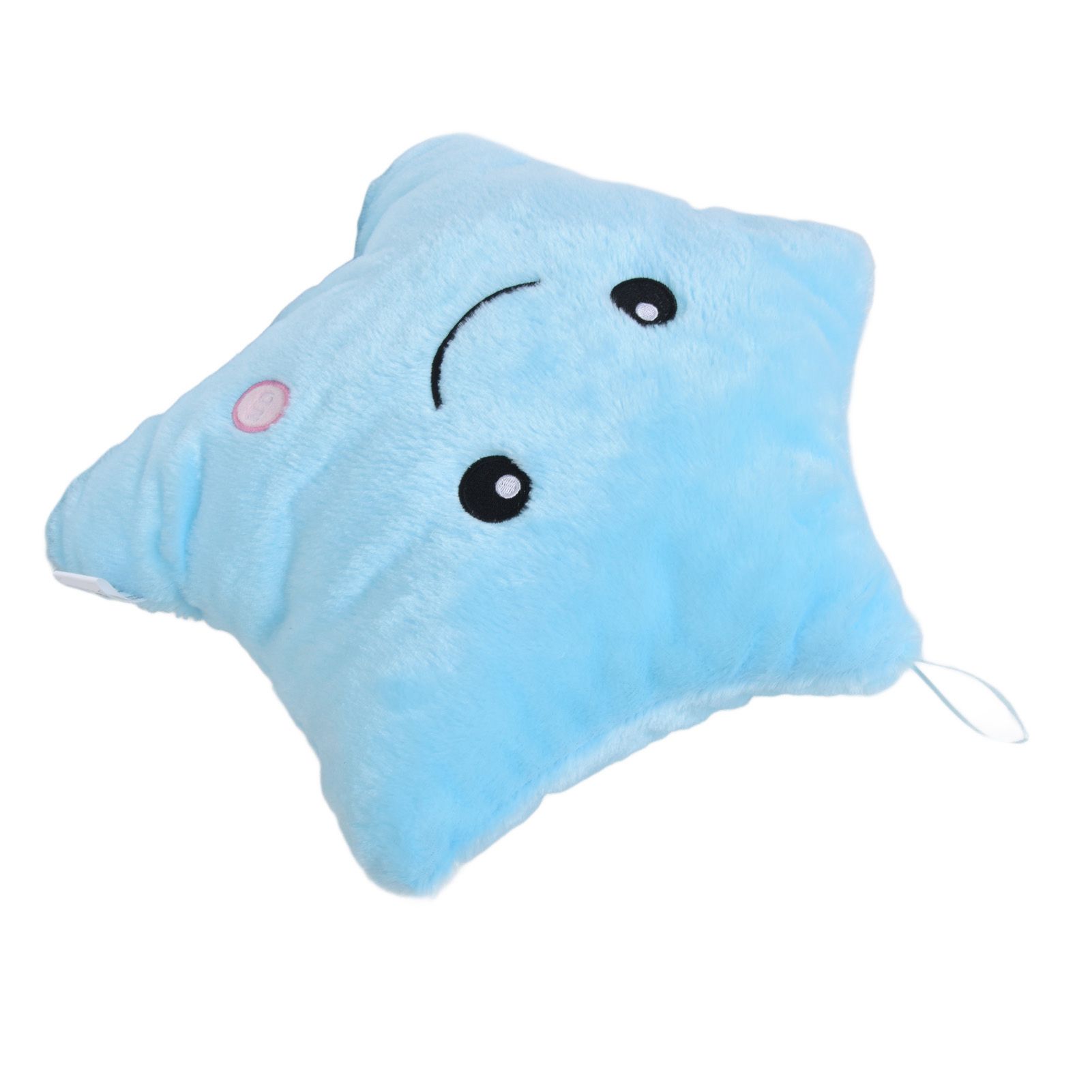 Luminous Pillow Star Shape Beautiful Color Cute Glowing Plush Throw Pillow for view 4