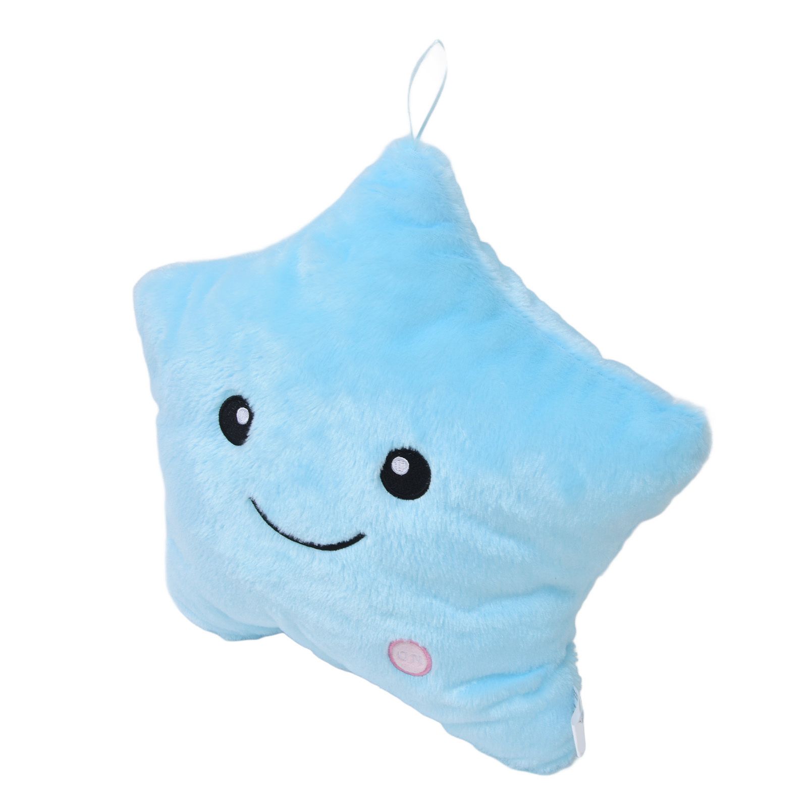 Luminous Pillow Star Shape Beautiful Color Cute Glowing Plush Throw Pillow for view 5