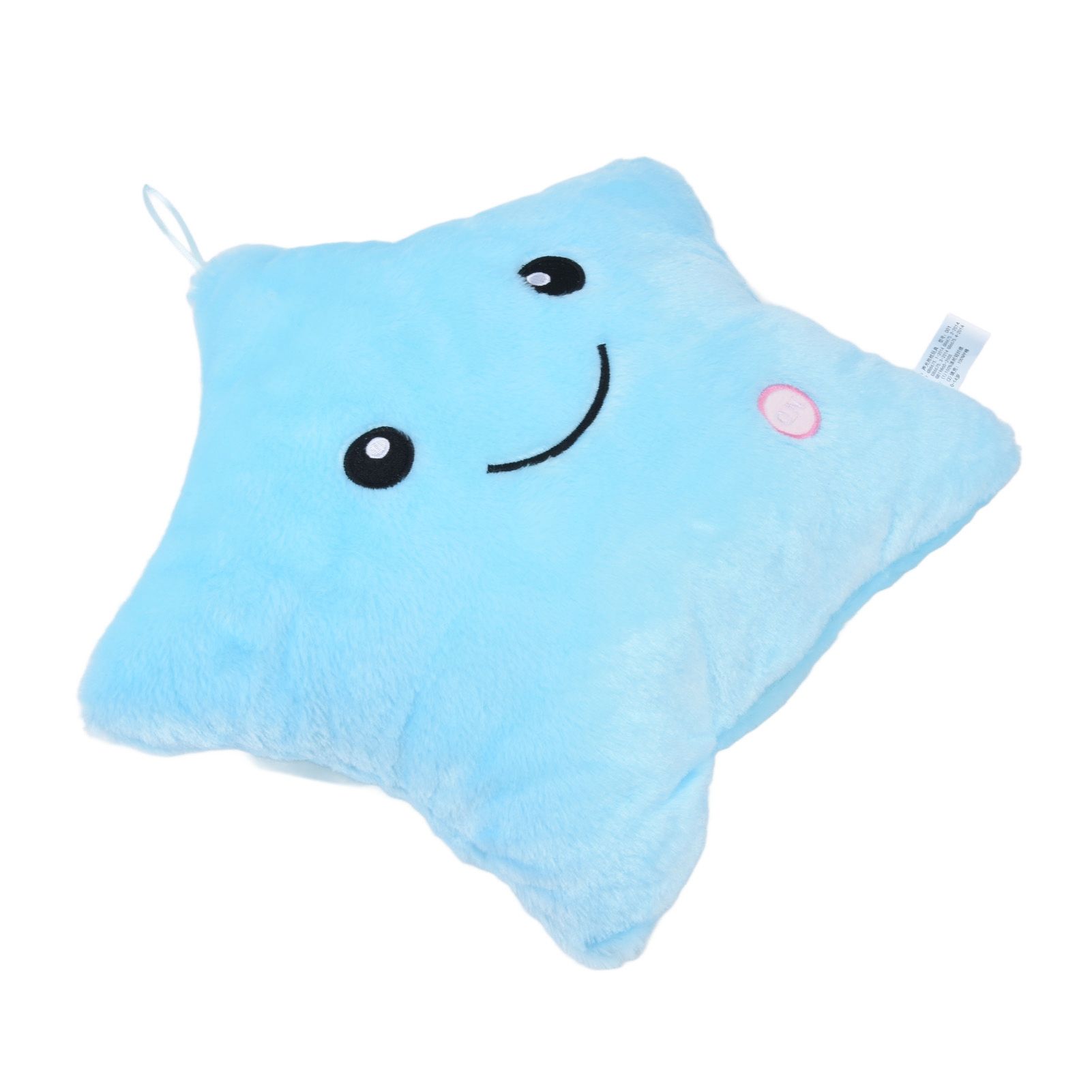 Luminous Pillow Star Shape Beautiful Color Cute Glowing Plush Throw Pillow for view 6