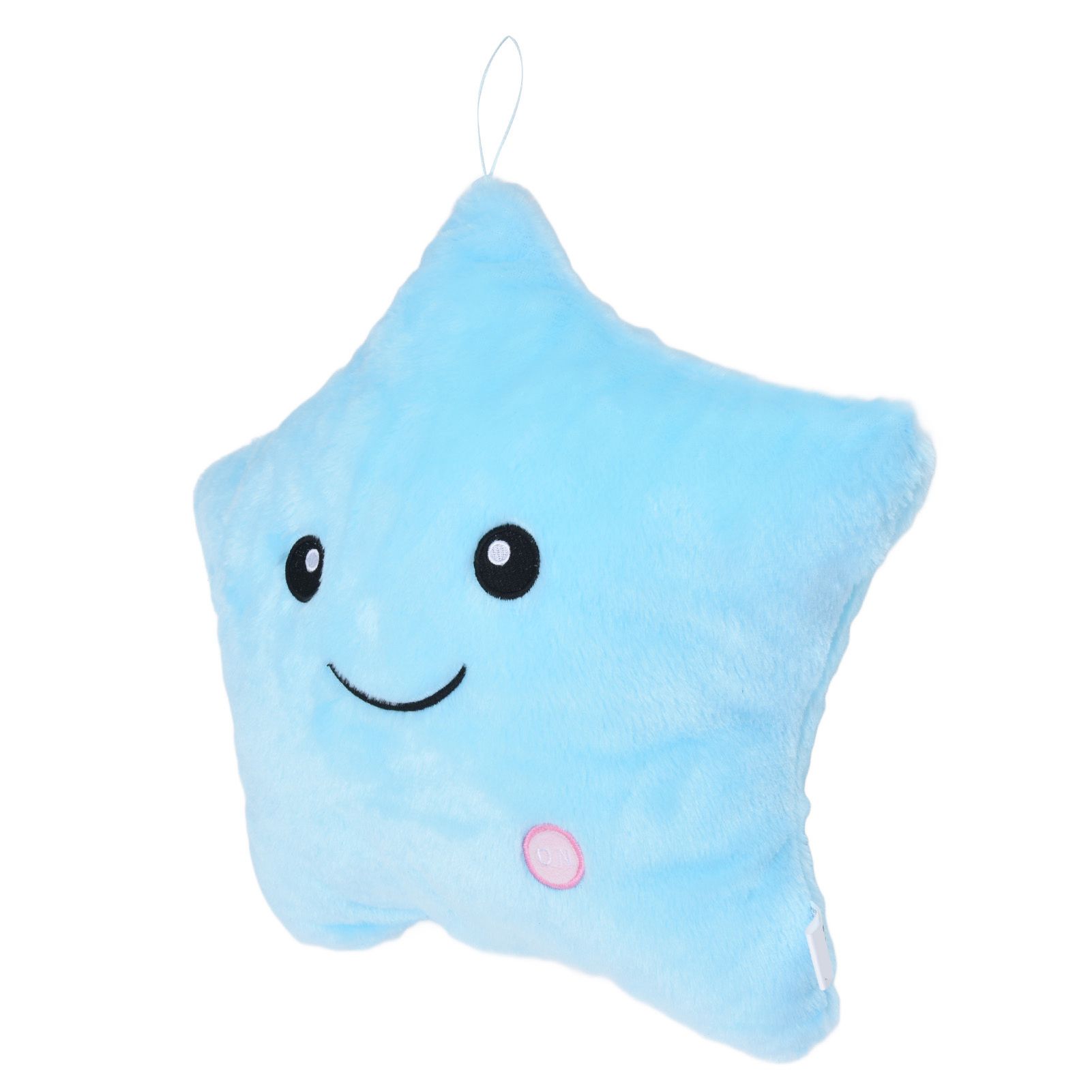 Luminous Pillow Star Shape Beautiful Color Cute Glowing Plush Throw Pillow for view 8