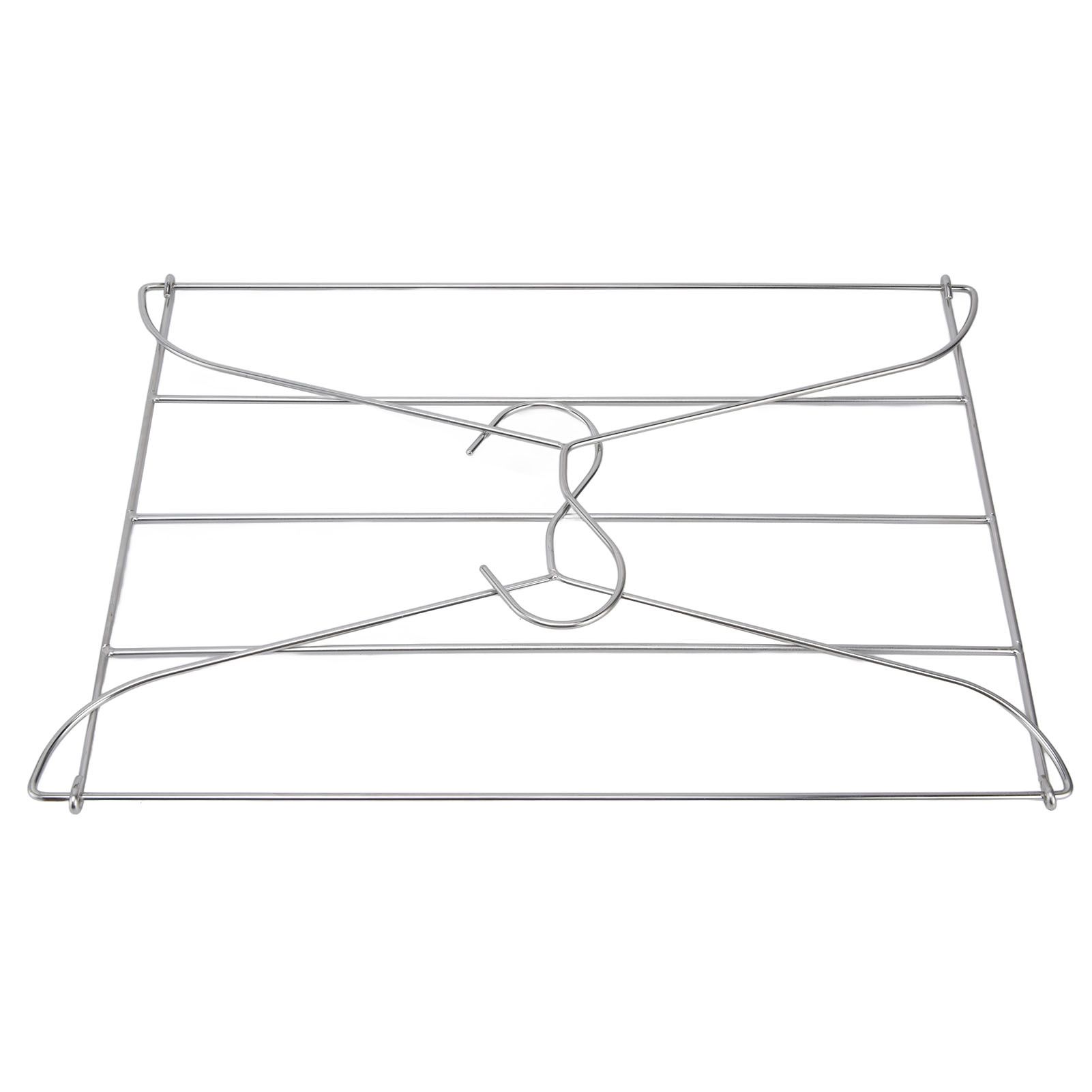 Stainless Steel Magic Pants Hangers Foldable Multifunctional Space Saving view 2