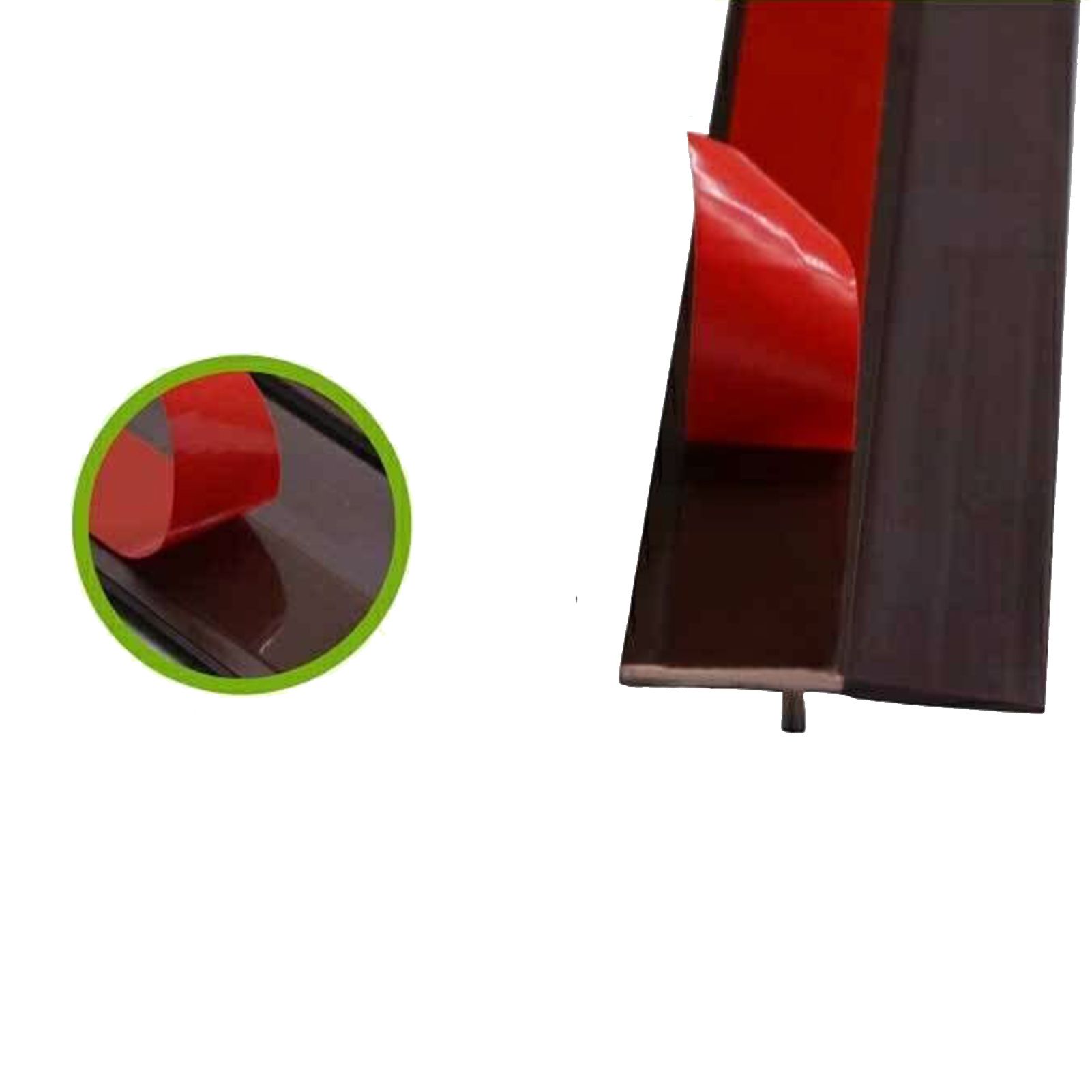 Door Edge Strip Bottom Sealing Self Adhesive Dust Proof Soundproofing Weather view 5