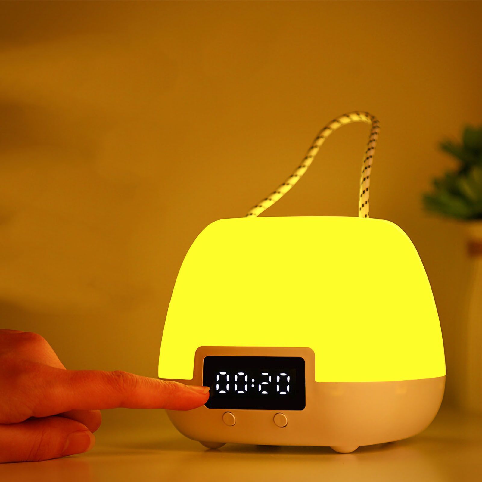 LED Night Light Rechargeable Children's Bedroom Bedside Desk Lamp Household view 11