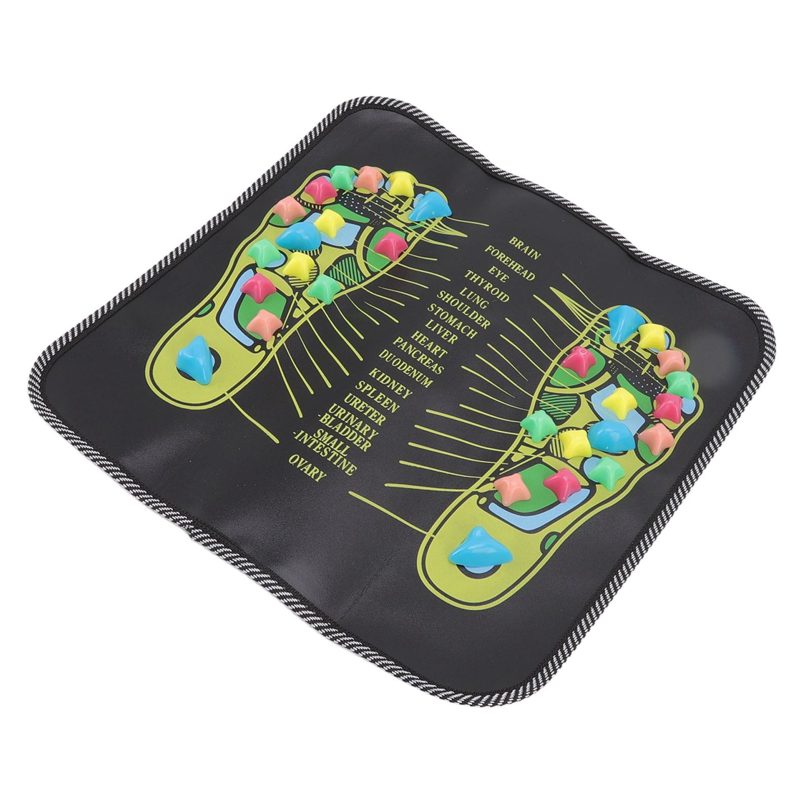Foot Massage Mat Blood Circulation Relieve Pain Simulation Cobblestone view 3
