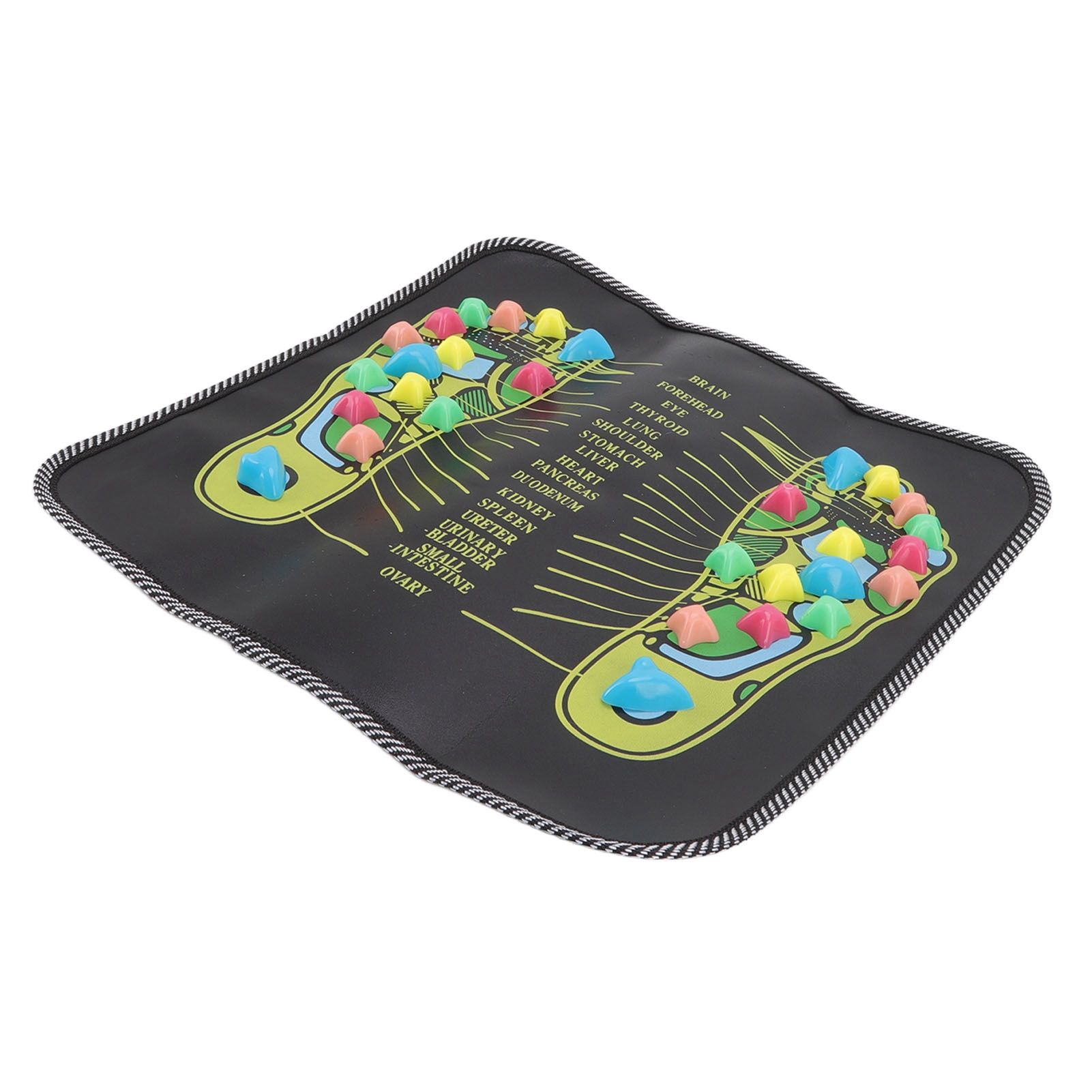 Foot Massage Mat Blood Circulation Relieve Pain Simulation Cobblestone view 4