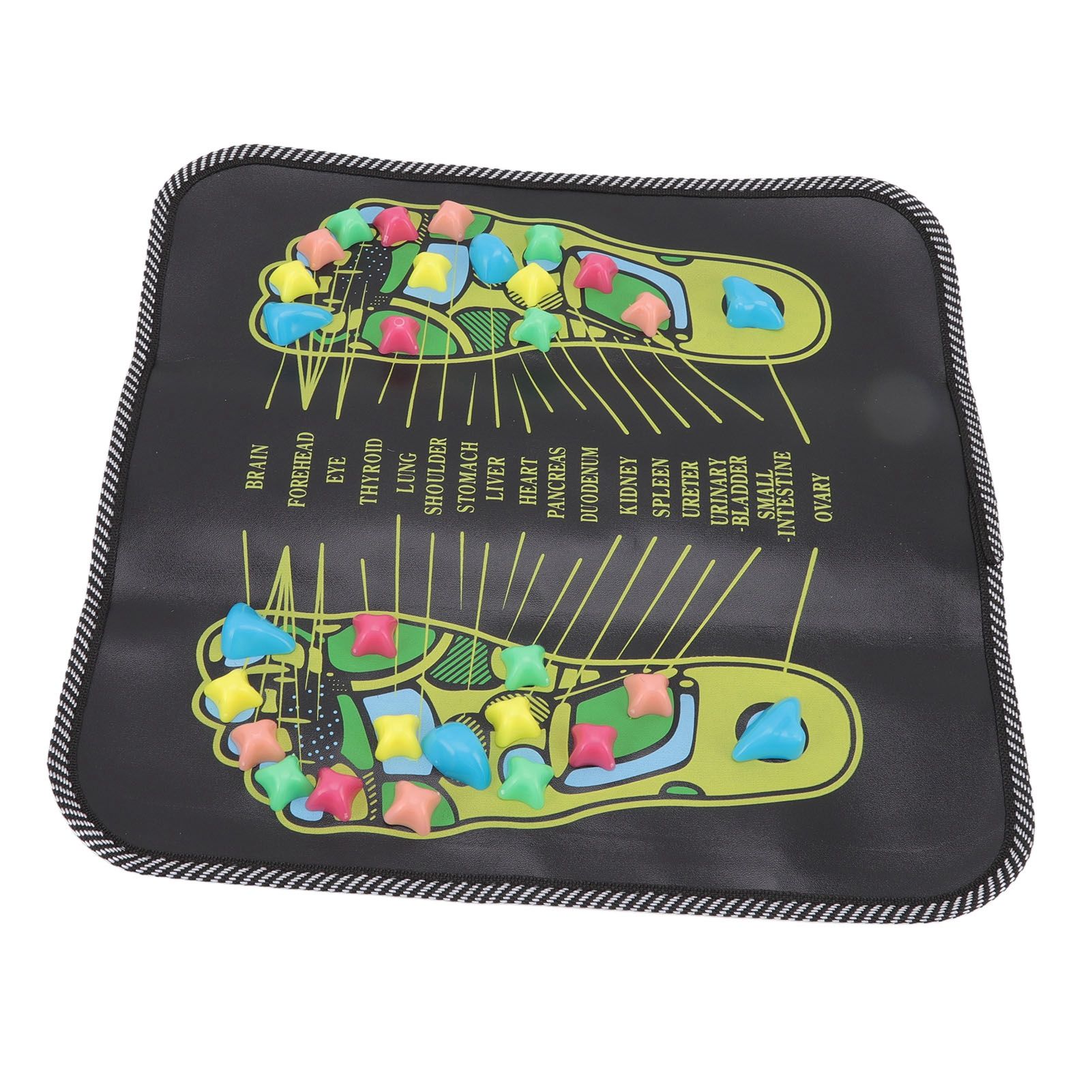 Foot Massage Mat Blood Circulation Relieve Pain Simulation Cobblestone view 7