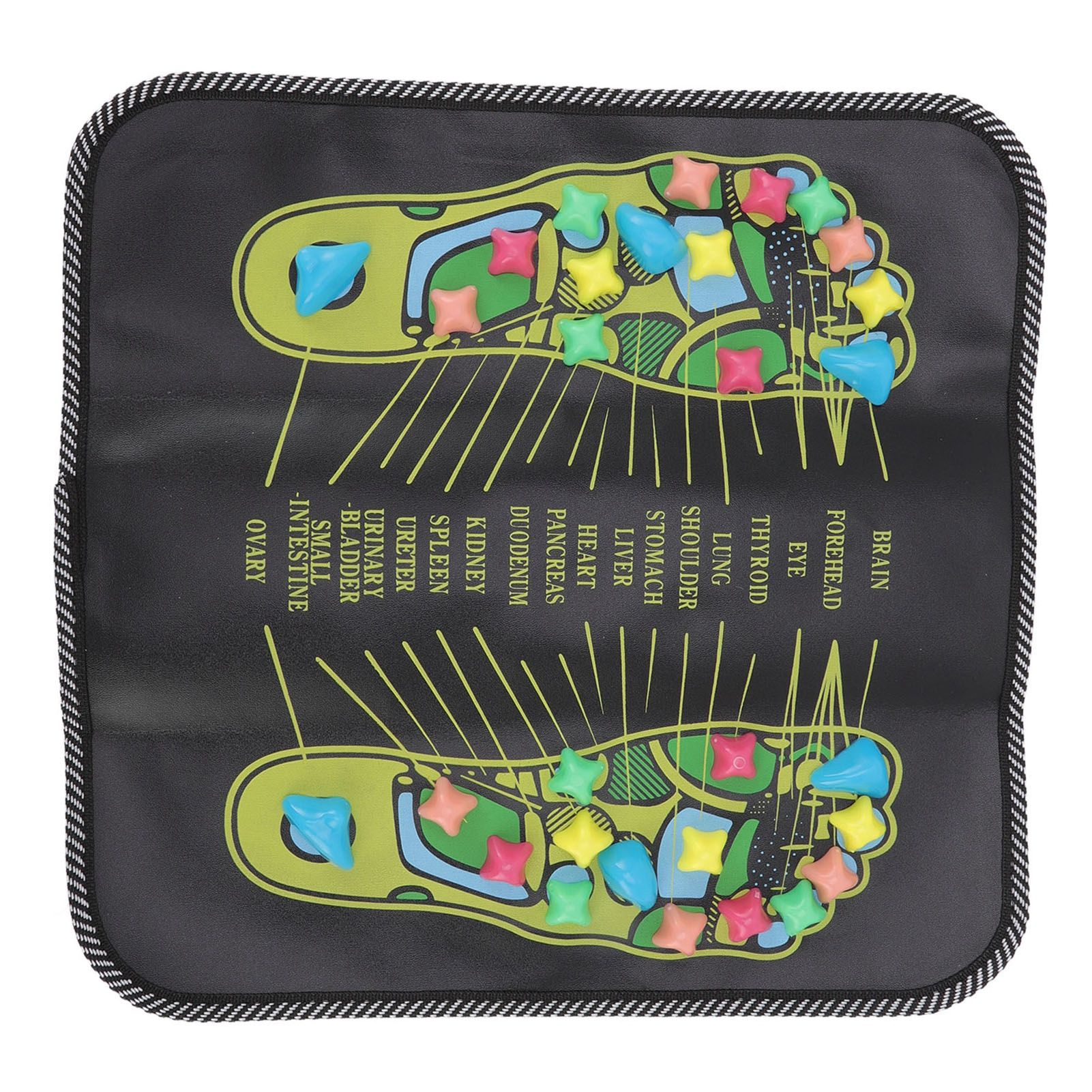 Foot Massage Mat Blood Circulation Relieve Pain Simulation Cobblestone view 8
