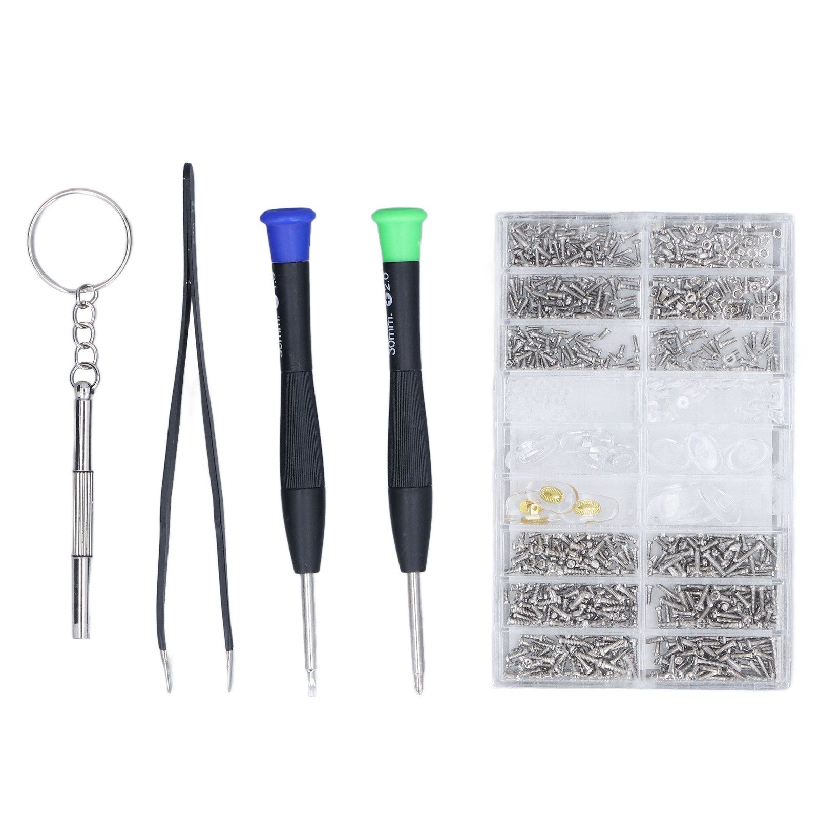 Eyeglass Repair Kit Tiny Stainless Steel Sunglass Screws Repair Kit with