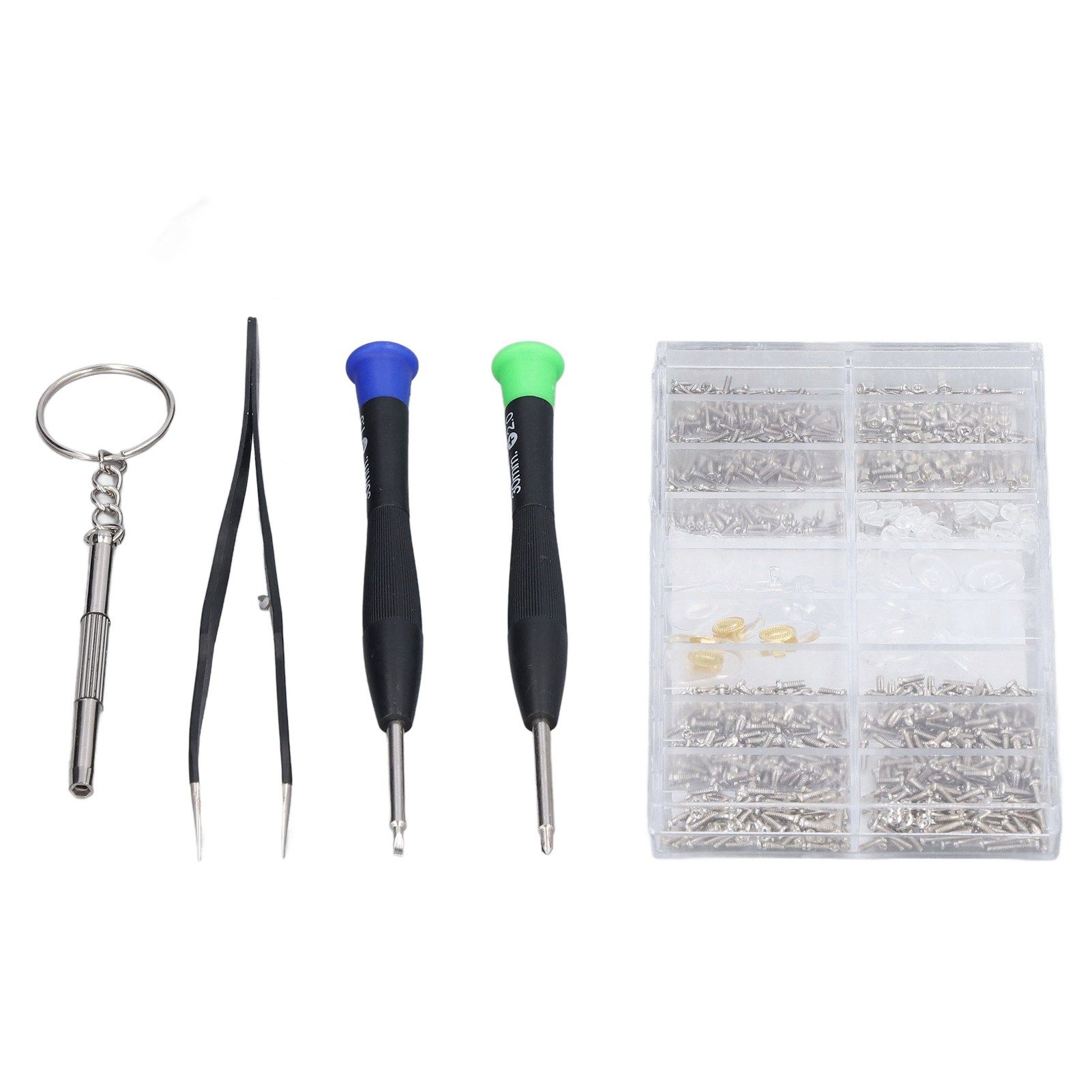 Eyeglass Repair Kit Tiny Stainless Steel Sunglass Screws Repair Kit with view 8