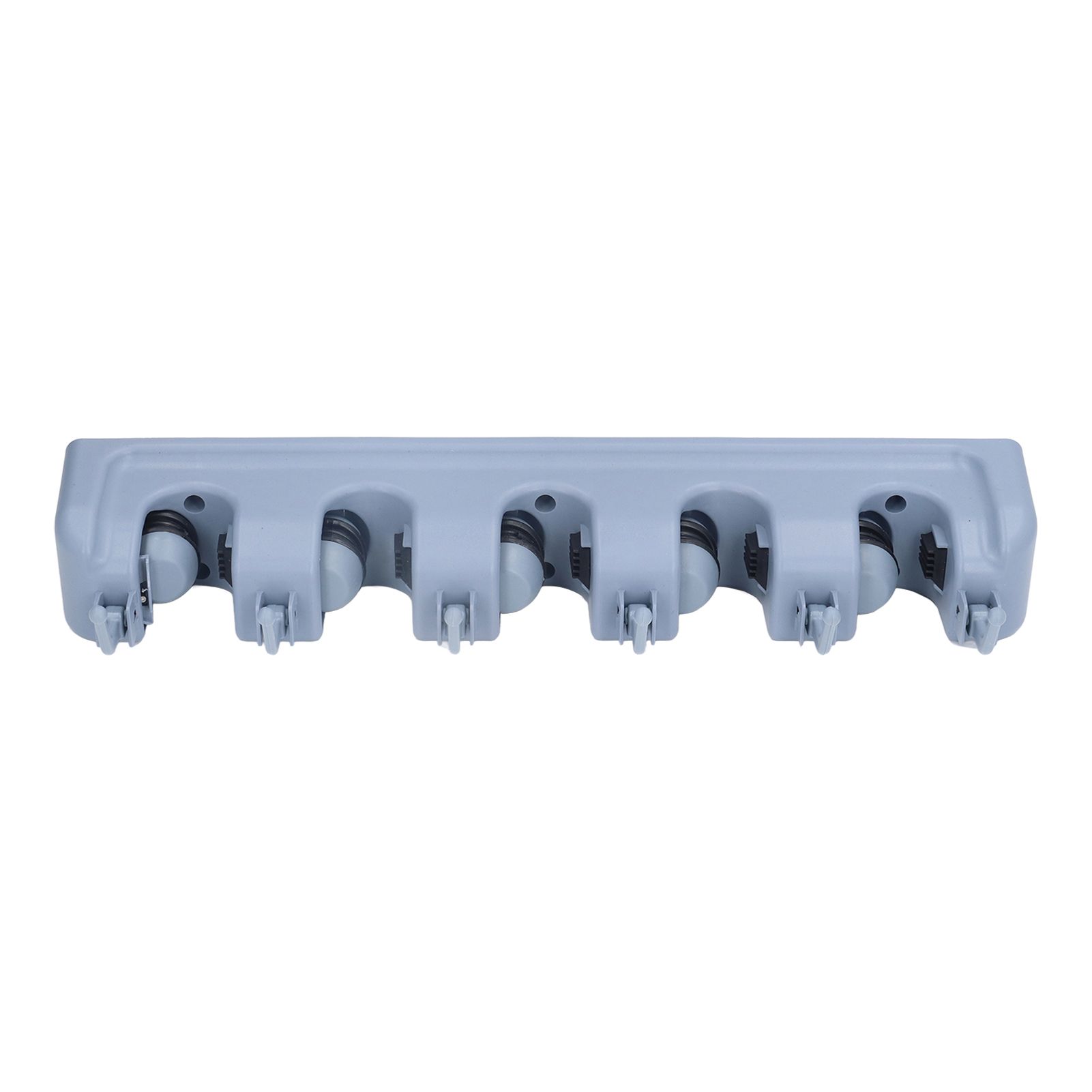 Mop Broom Holder Multifunctional Space Saving Broom Wall Mounted Rack for view 6