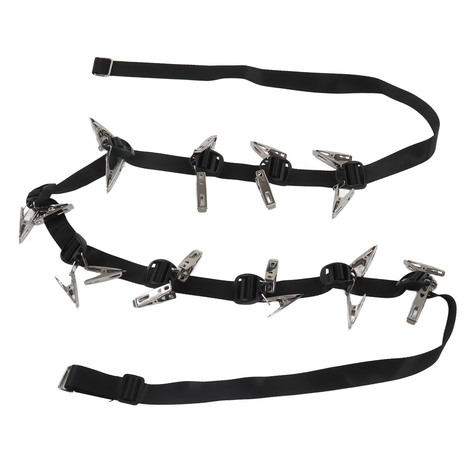 Hat Rack Stainless Steel Wall Mounted Practical Hat Organizer for Home Door Black view 7
