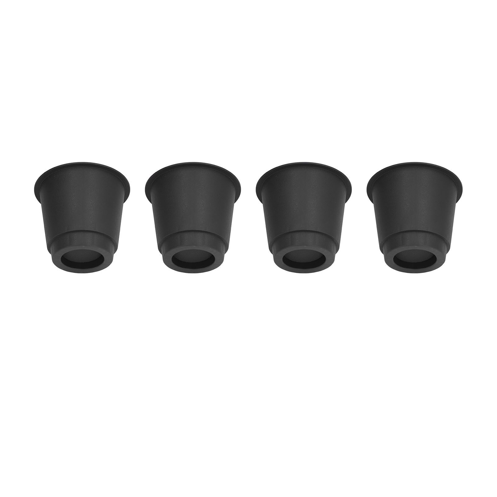4 Pcs Plastic Furniture Risers 5 Inch Heavy Duty Stackable Circle Bed Lifter view 3