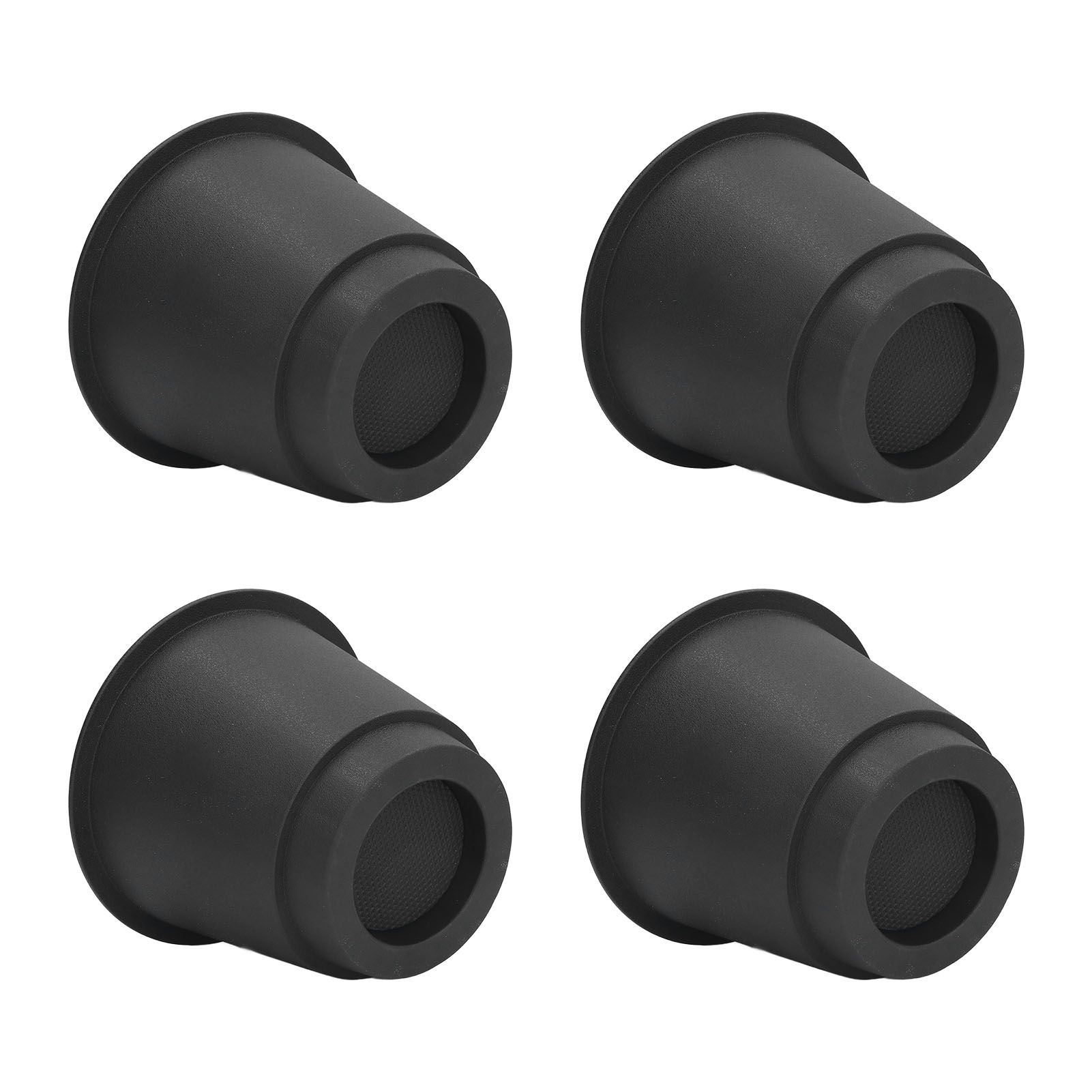 4 Pcs Plastic Furniture Risers 5 Inch Heavy Duty Stackable Circle Bed Lifter view 6