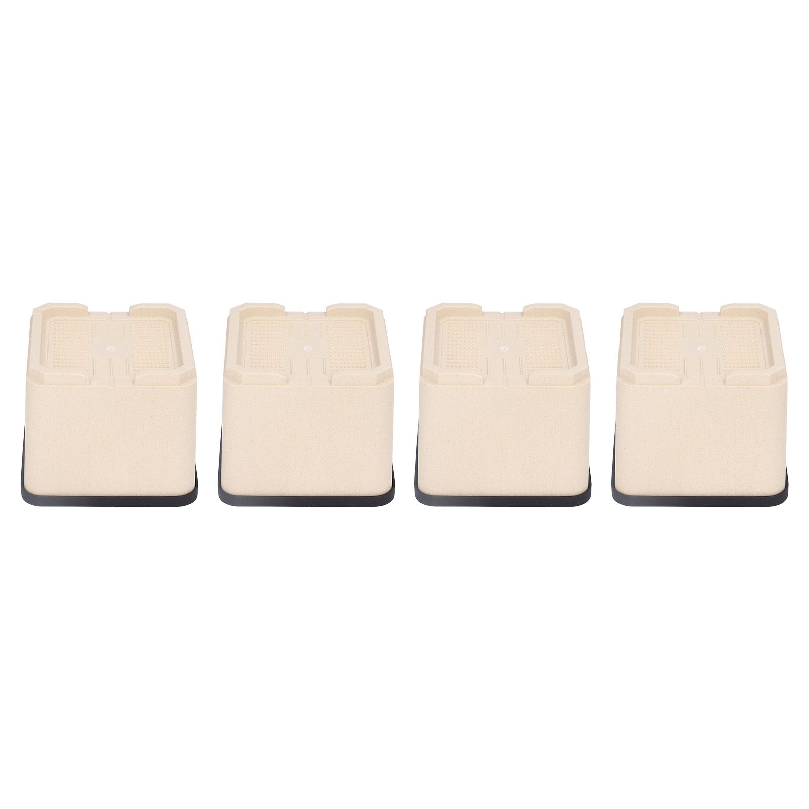 4Pcs Bed Risers Plastic Anti Vibration Pads Furniture Risers for Washing view 10