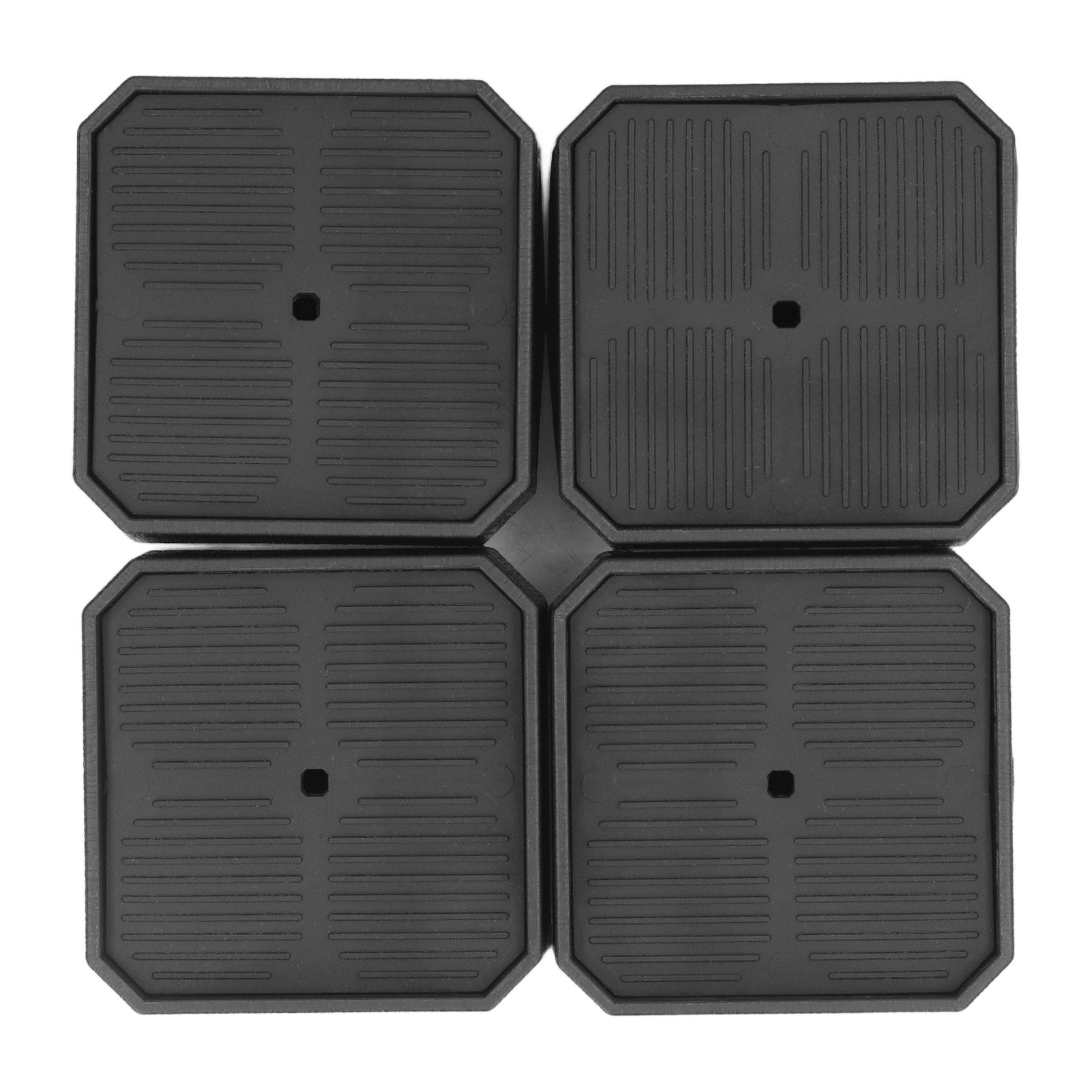 8 Set Full Covered Bed Risers Anti Slip Stackable Furniture Risers for Cabinet view 14
