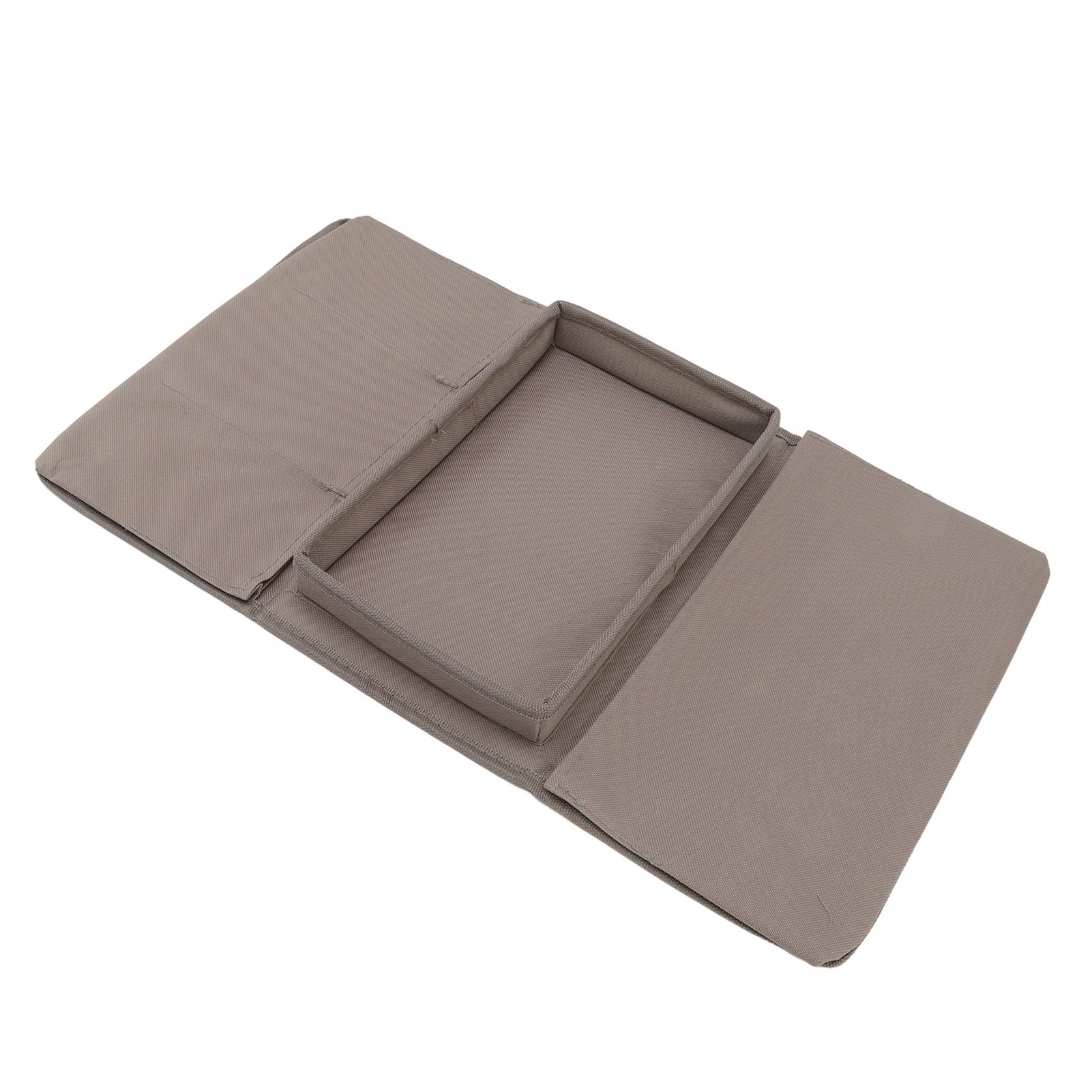 Sofa Tray Folding Arm Storage Holder Table 600D Oxford Cloth Side Pockets for view 9
