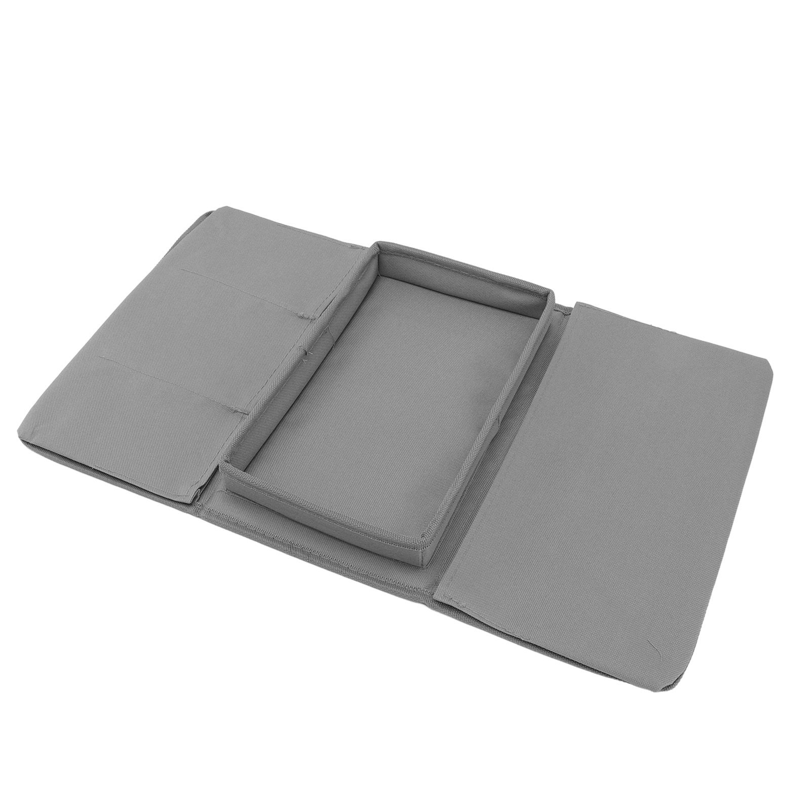 Sofa Tray Folding Arm Storage Holder Table 600D Oxford Cloth Side Pockets for view 2