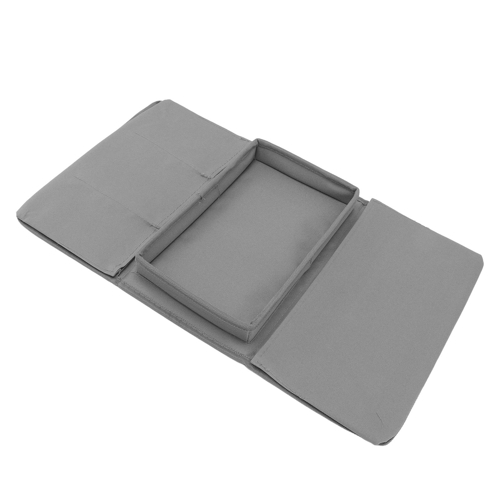 Sofa Tray Folding Arm Storage Holder Table 600D Oxford Cloth Side Pockets for view 8