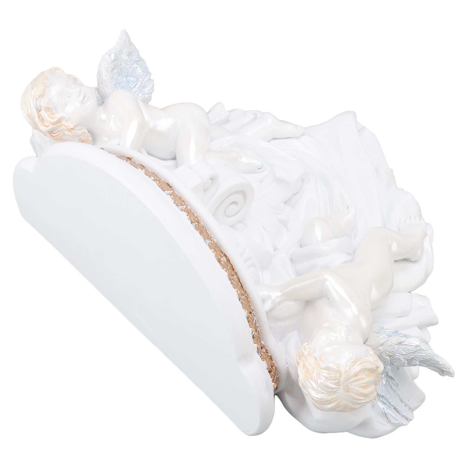 Resin Angel Wall Shelf European Exquisite Beautiful Decoration Rack for view 4