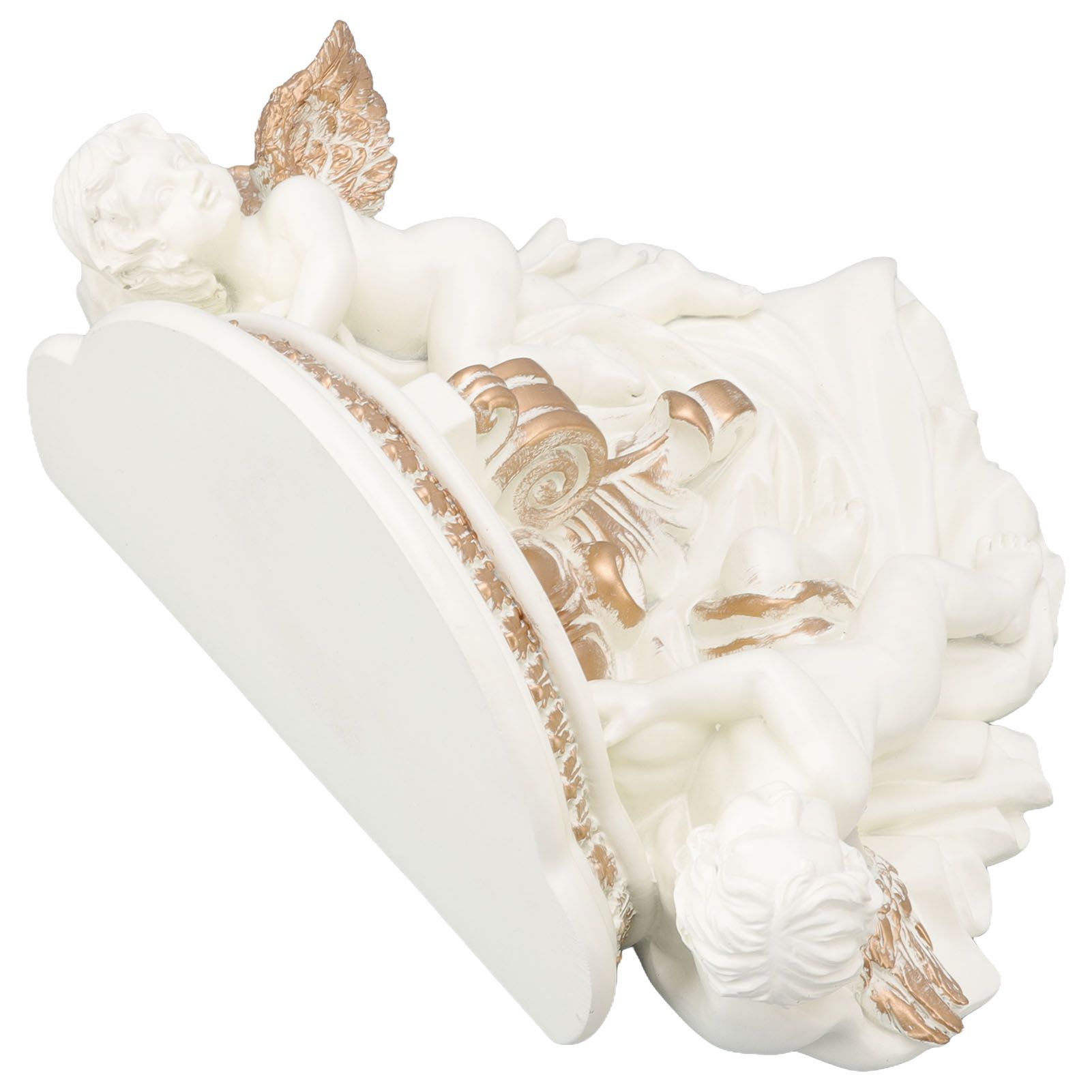 Resin Angel Wall Shelf European Exquisite Beautiful Decoration Rack for view 4