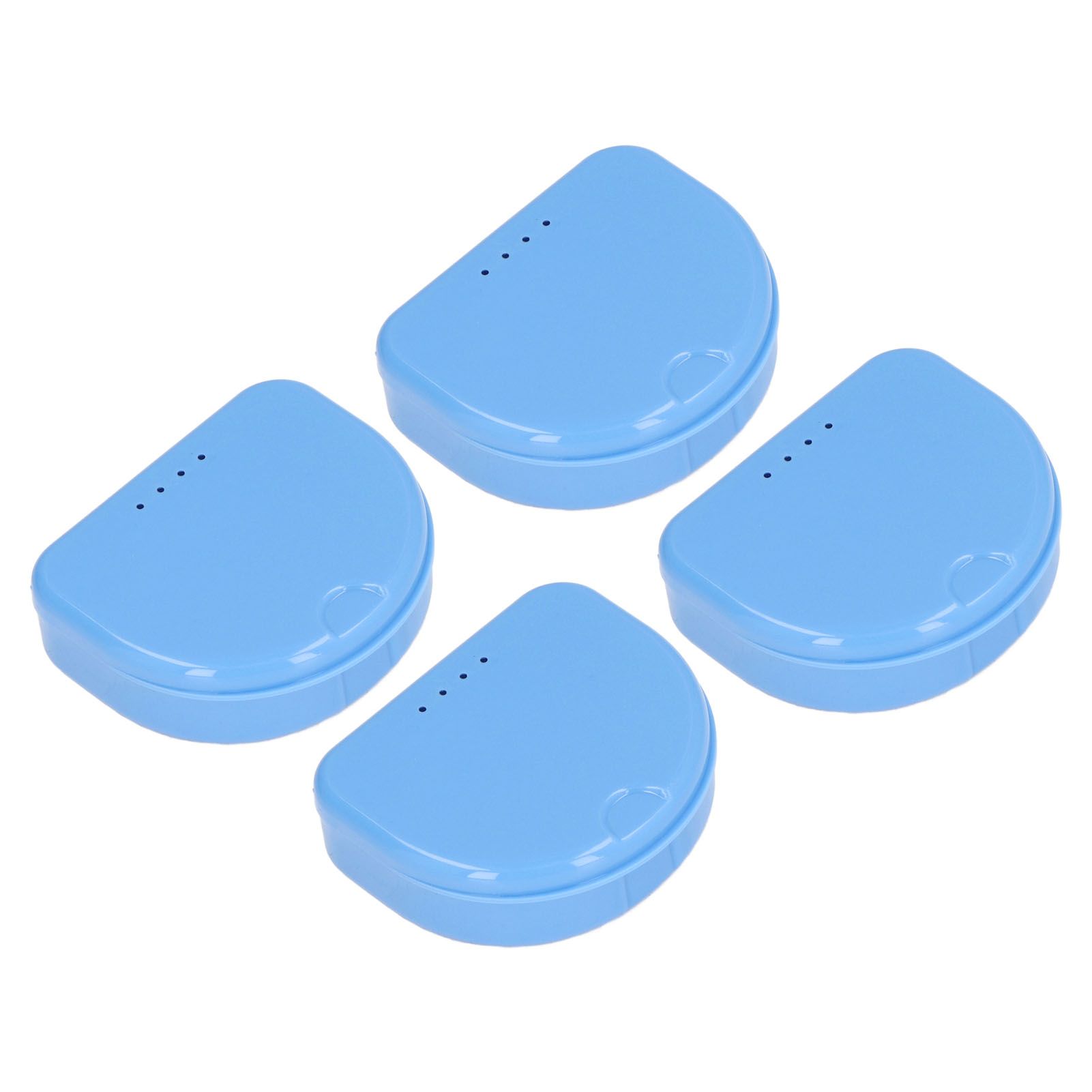 12 Pcs Denture Box Plastic Tooth Dental Orthodontic Retainer Compact Storage Case view 3