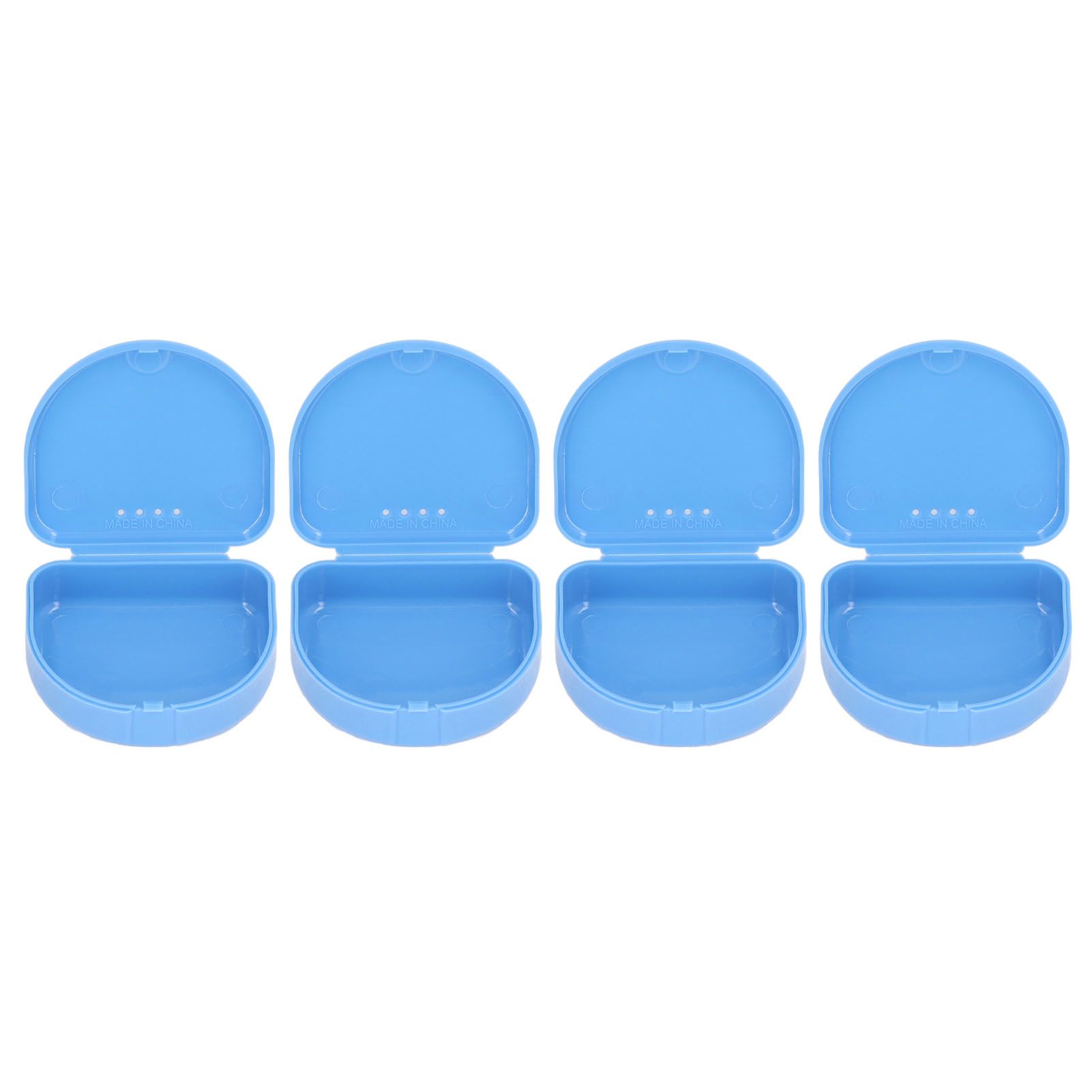 12 Pcs Denture Box Plastic Tooth Dental Orthodontic Retainer Compact Storage Case view 4